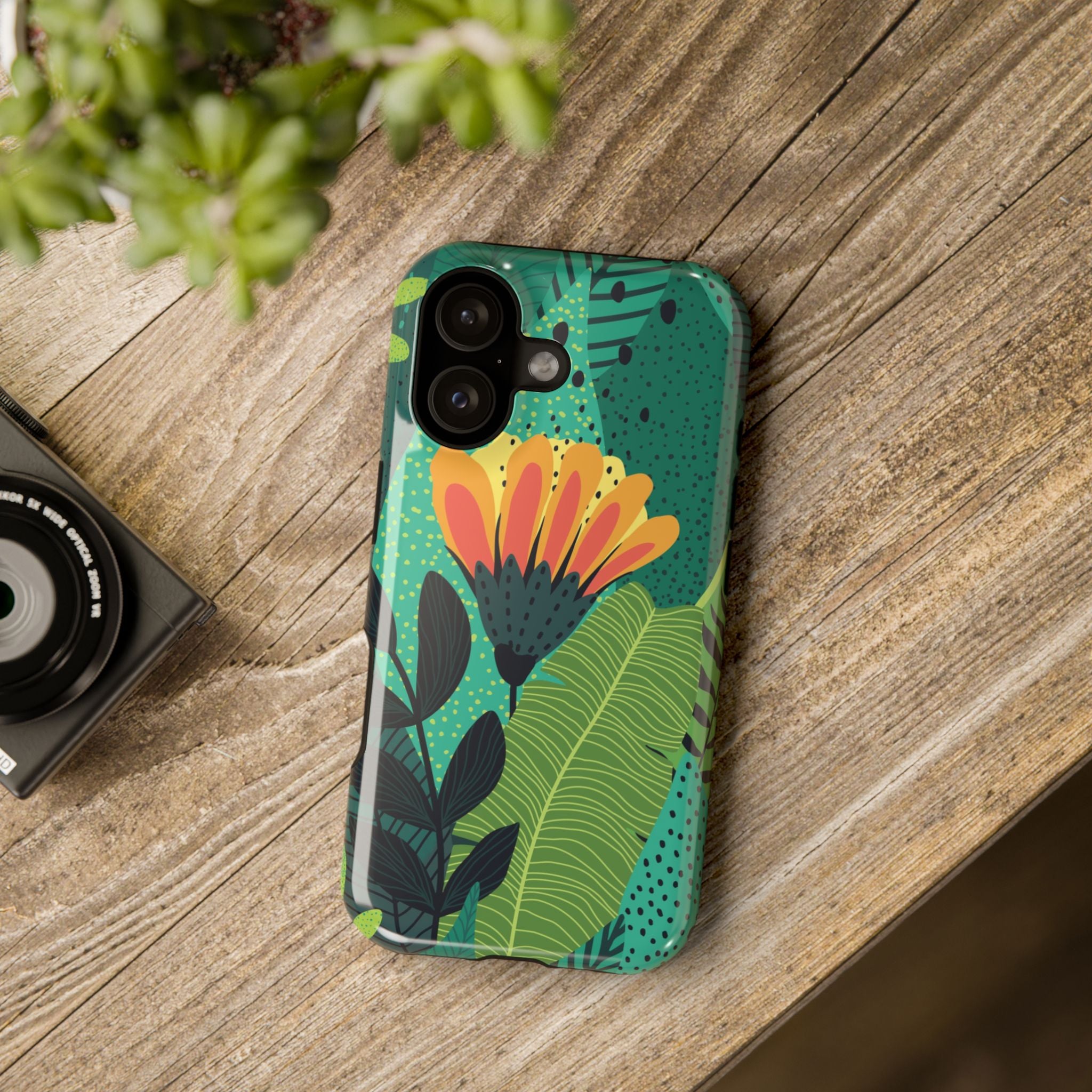 Tropical Phone Case - Impact-Resistant