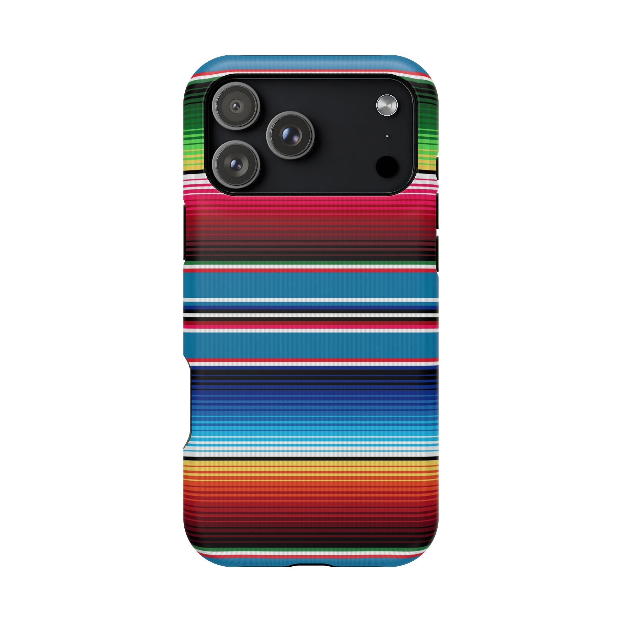 Sarape Striped Phone Case | Impact-Resistant