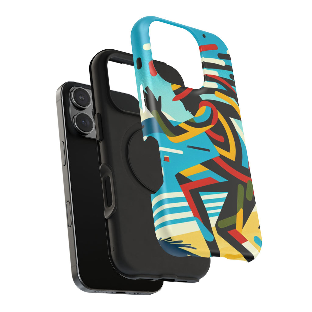 Vibrant Tribal Runner Impact Resistant Phone Case