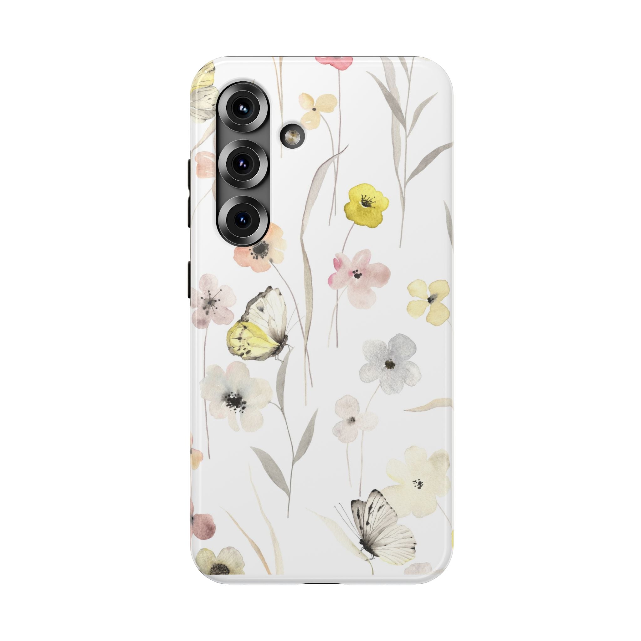 Floral Impact-Resistant Phone Case