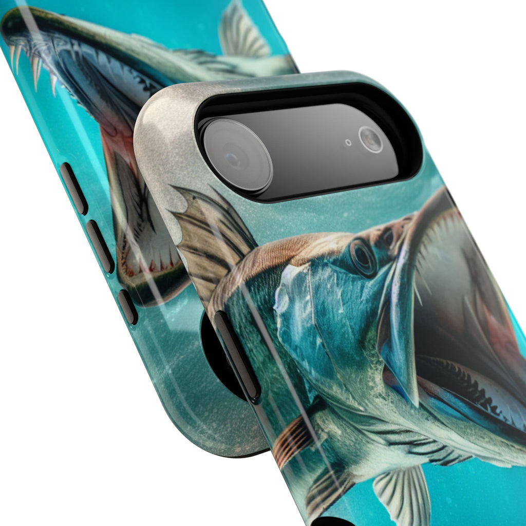 Phone Case — Realistic Barracuda Underwater Impact-Resistant Phone Case