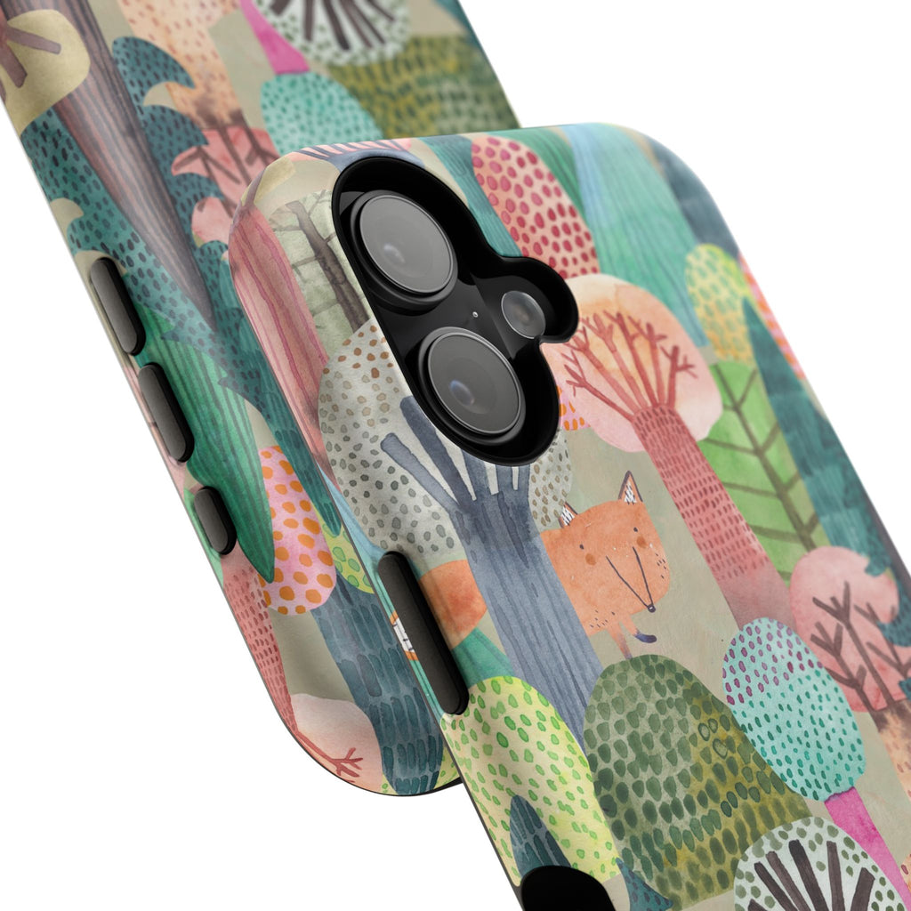 Whimsical Forest Phone Case - Impact-Resistant