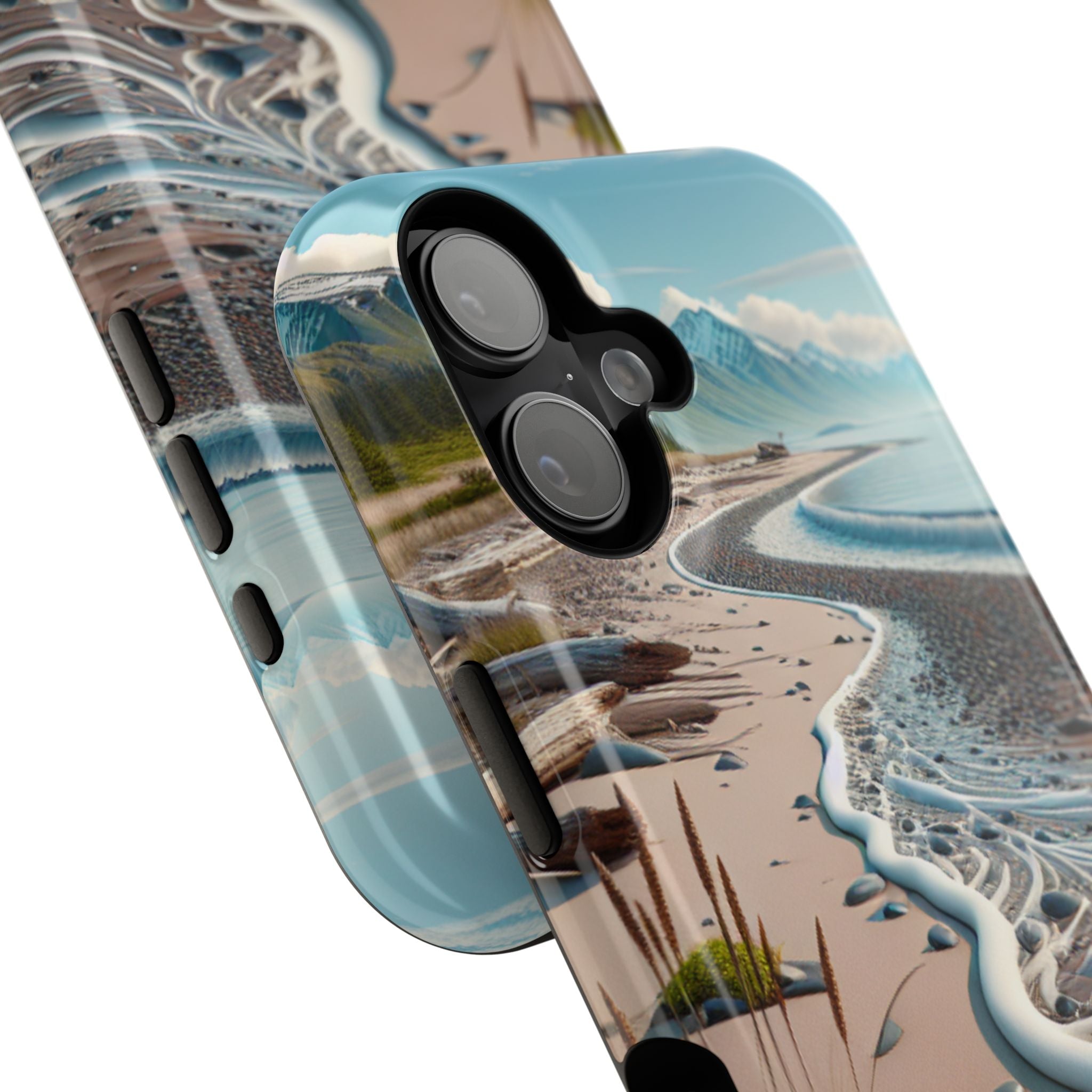 Beach Landscape Impact Resistant Phone Case