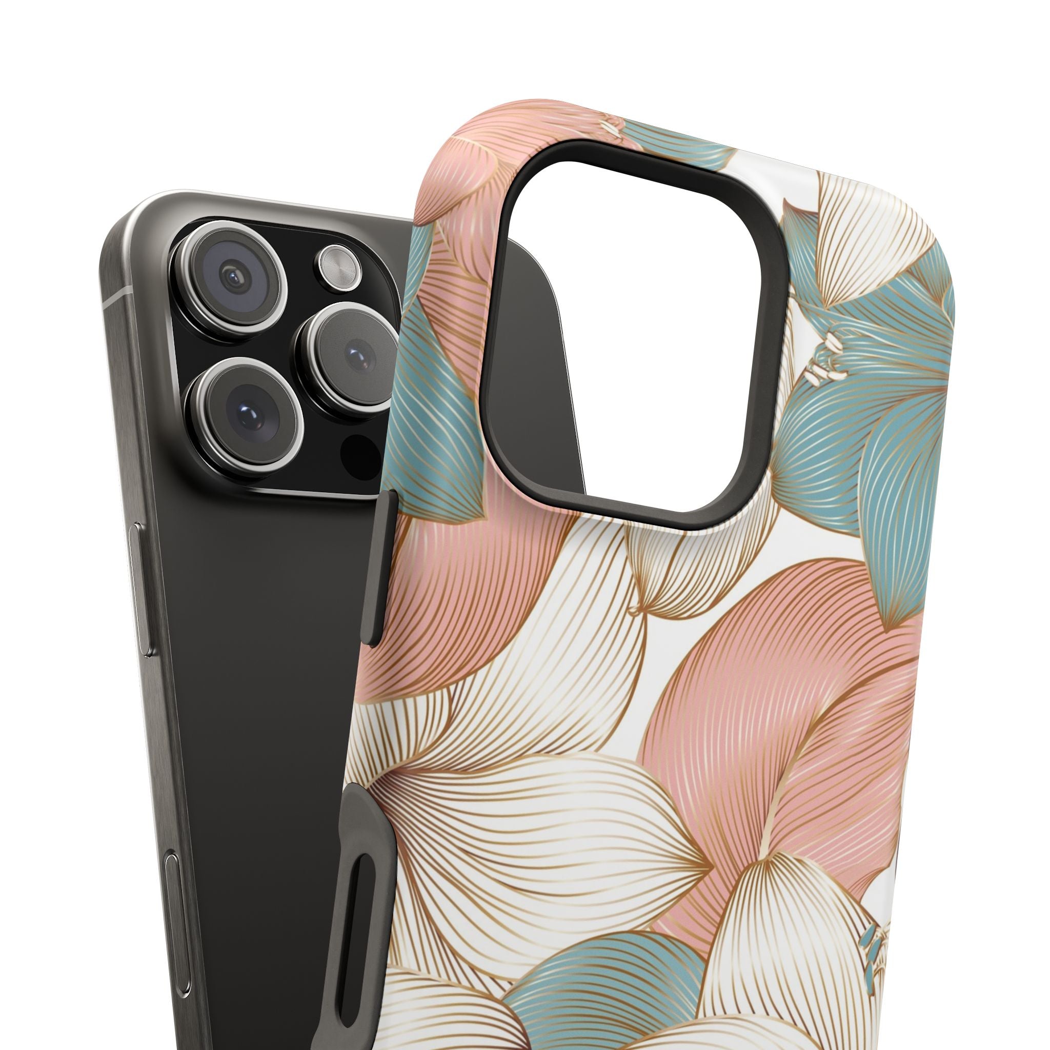Decorative Phone Cases, Floral Impact-Resistant