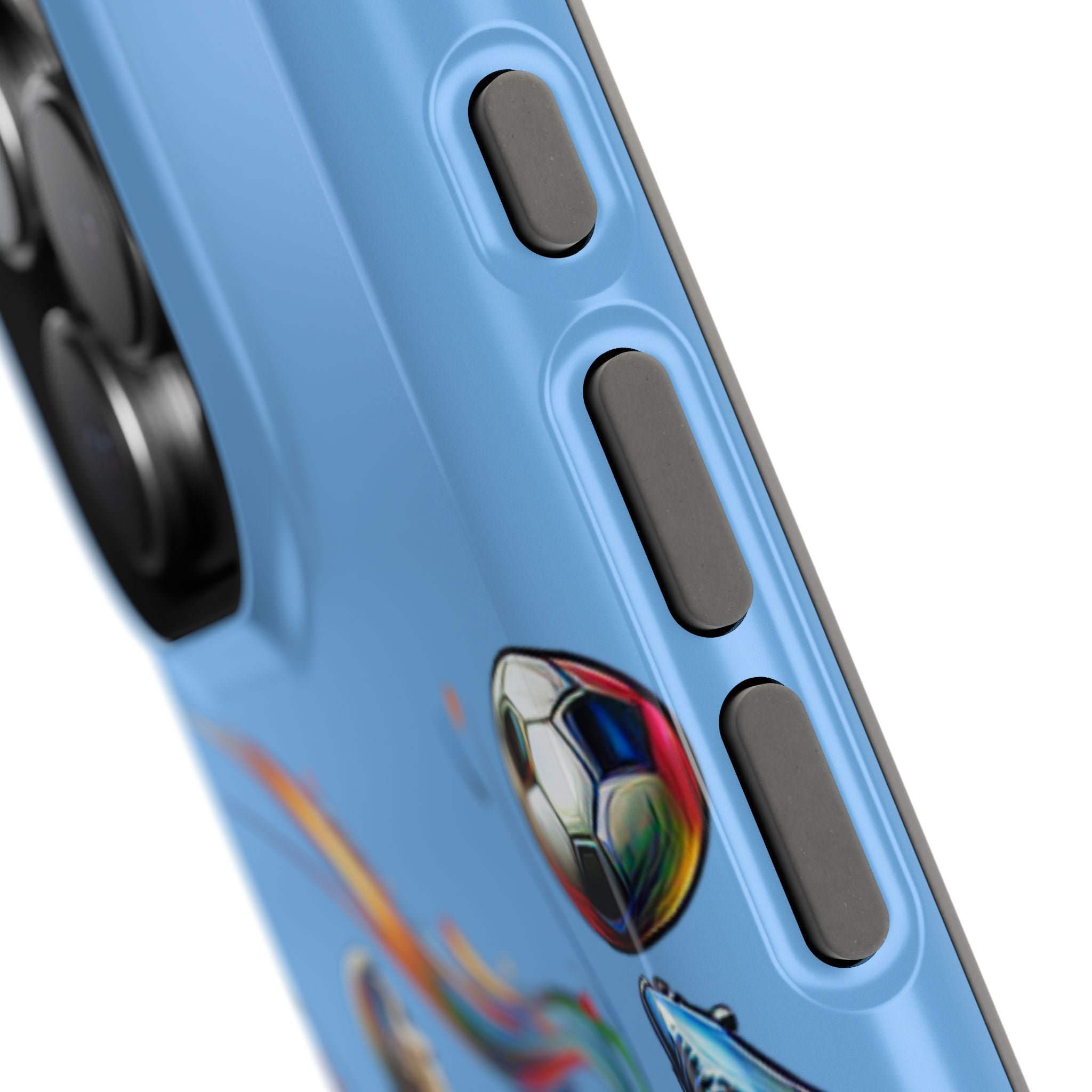 Soccer Art Impact Resistant Phone Case