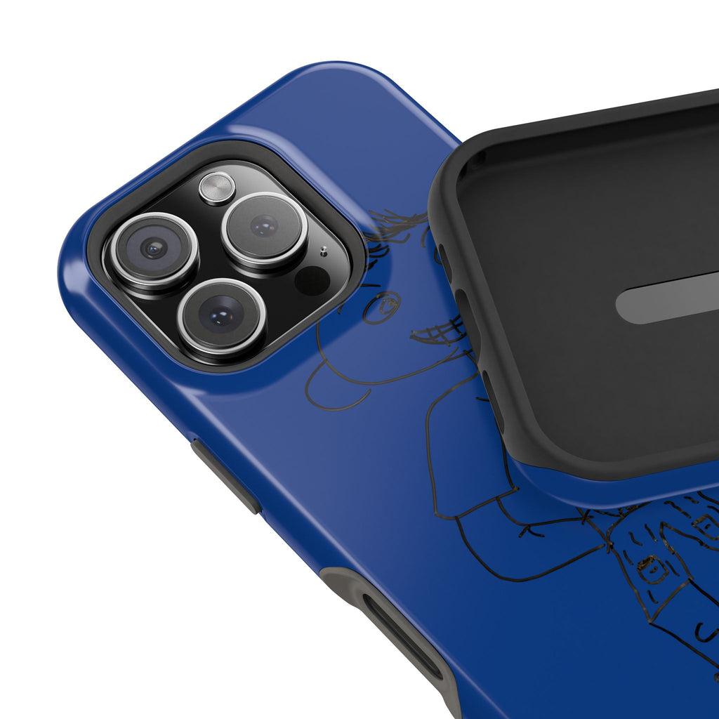 Kid's Drawing Impact Resistant Tough Phone Case