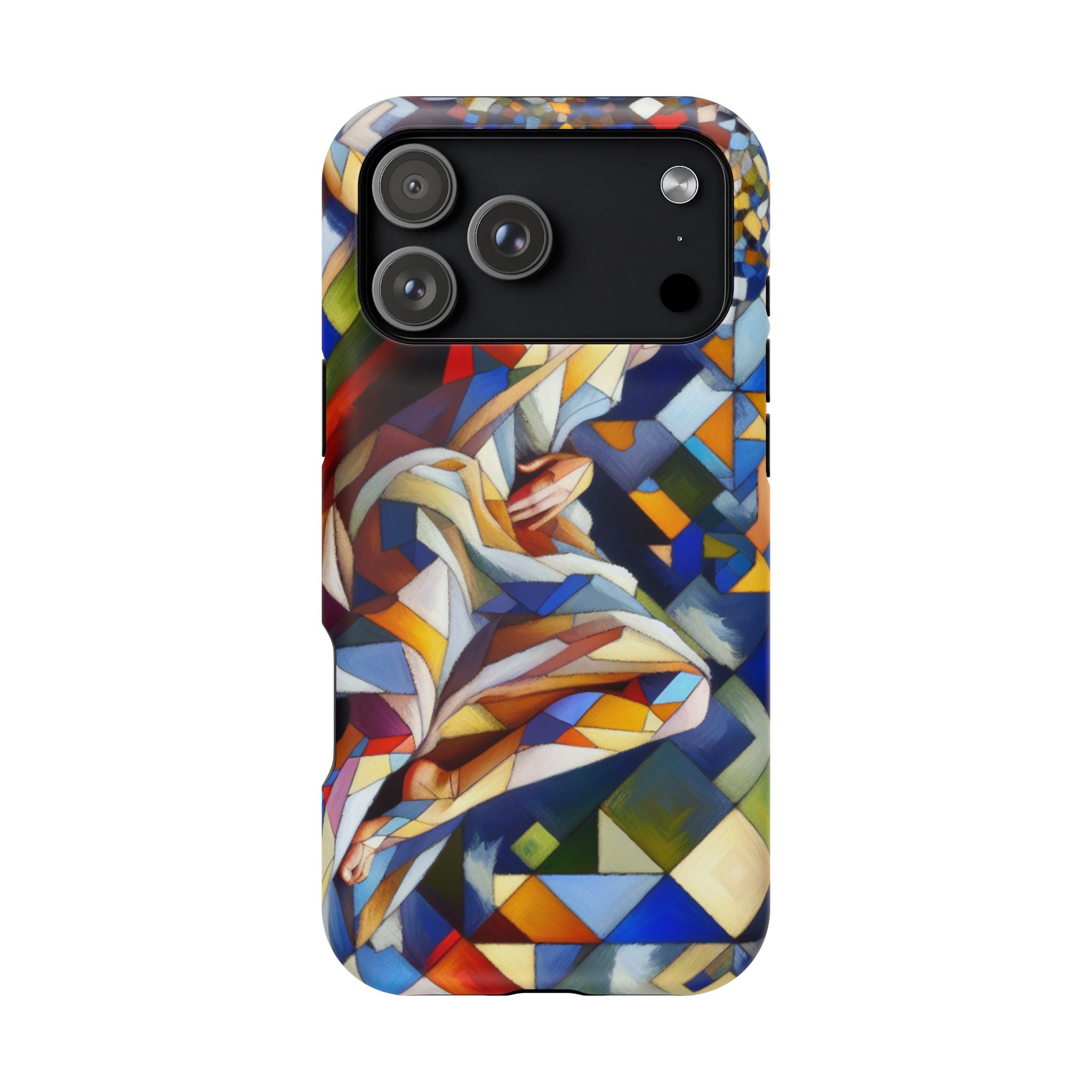 Impact Resistant Phone Case - Beautiful Woman Abstract Design