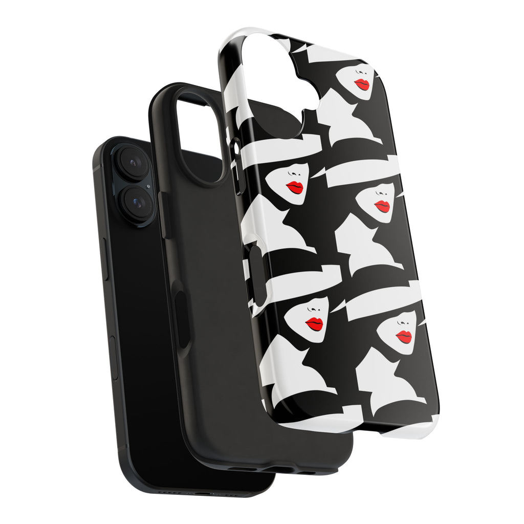 Retro Chic Tough Phone Case