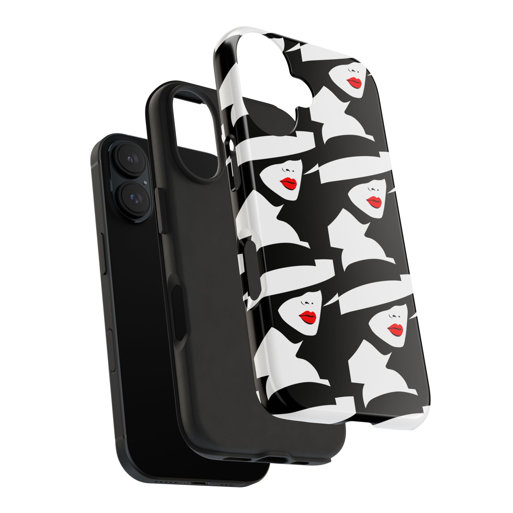 Retro Chic Tough Phone Case