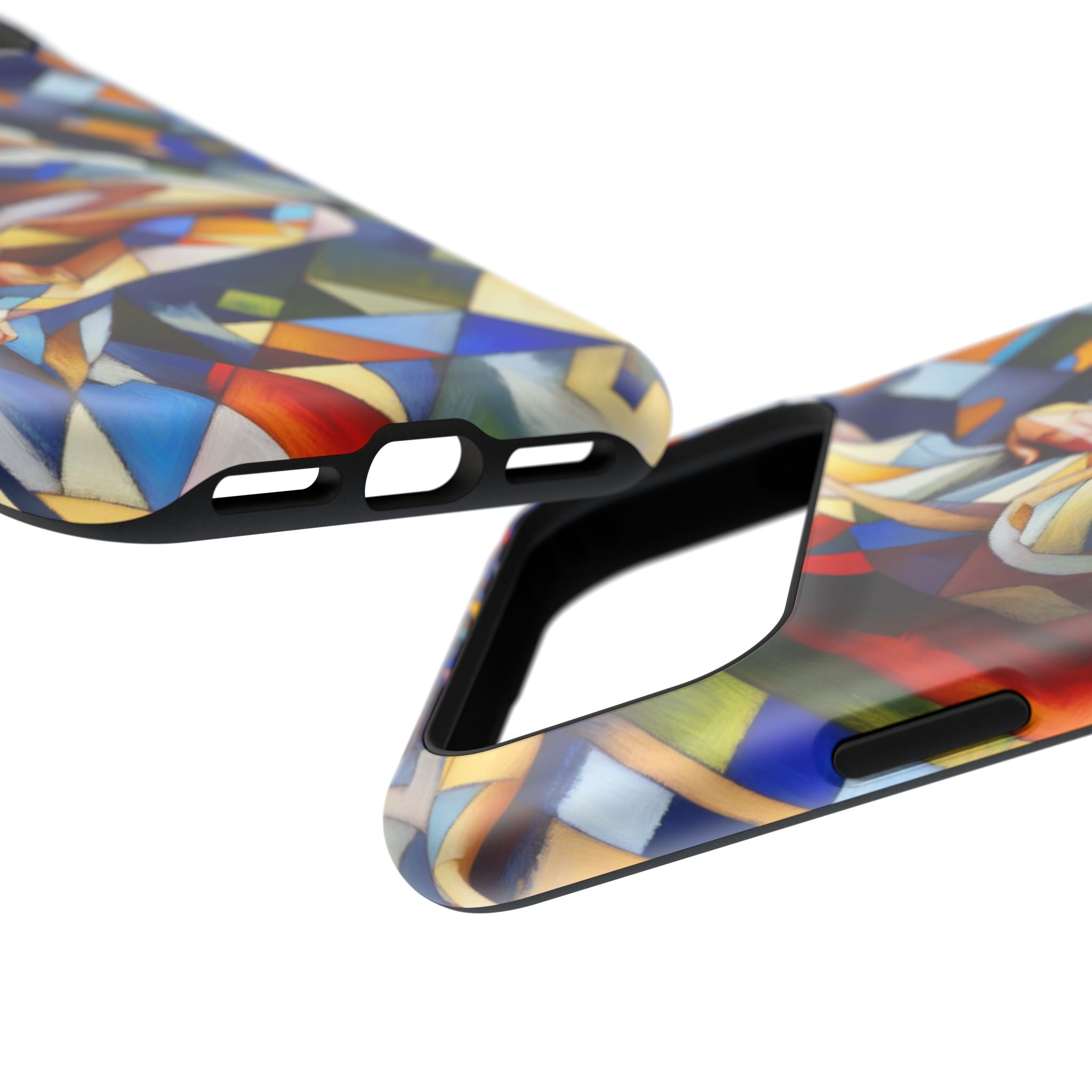 Impact Resistant Phone Case - Beautiful Woman Abstract Design