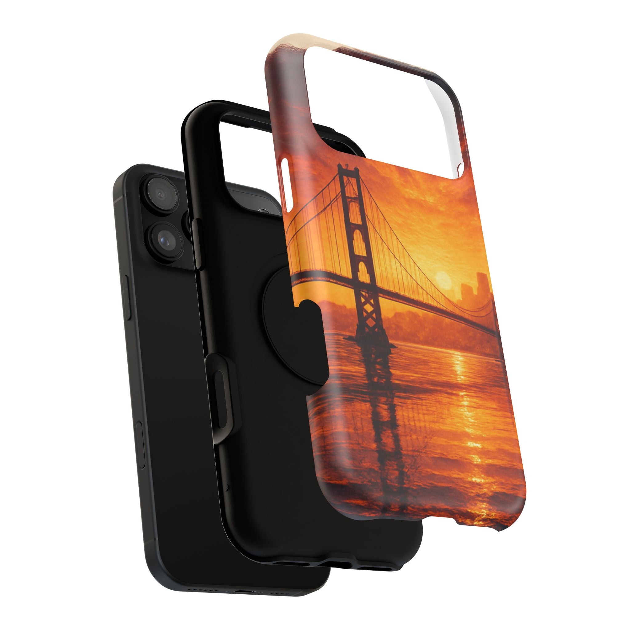 Golden Gate, Impact-Resistant iPhone Case