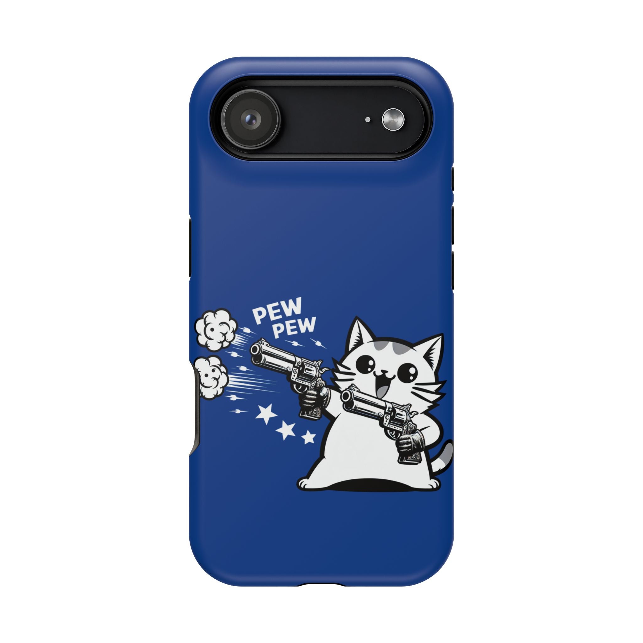 Kitty Pew Pew Impact Resistant Phone Case
