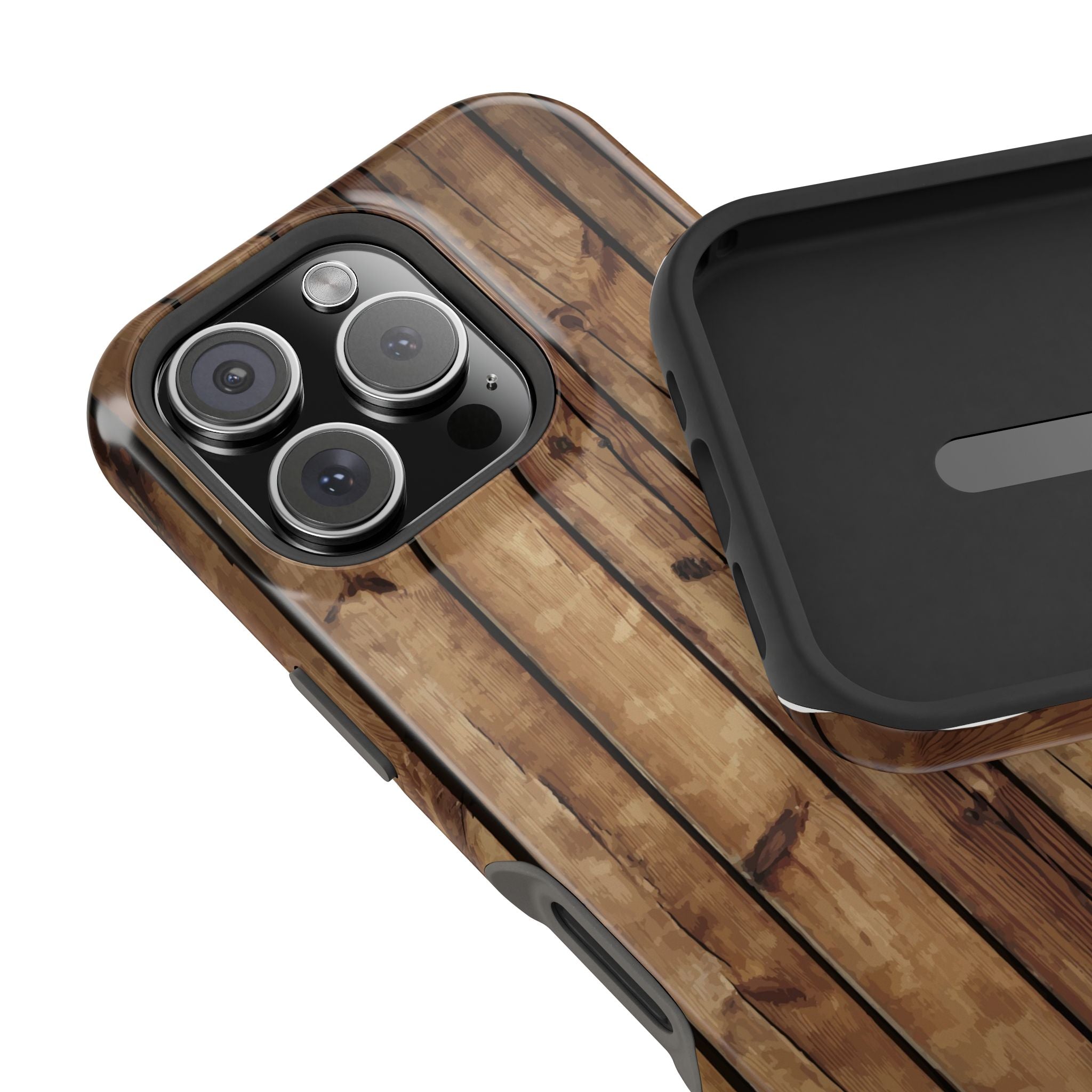 Rustic Wood Phone Case | Impact-Resistant