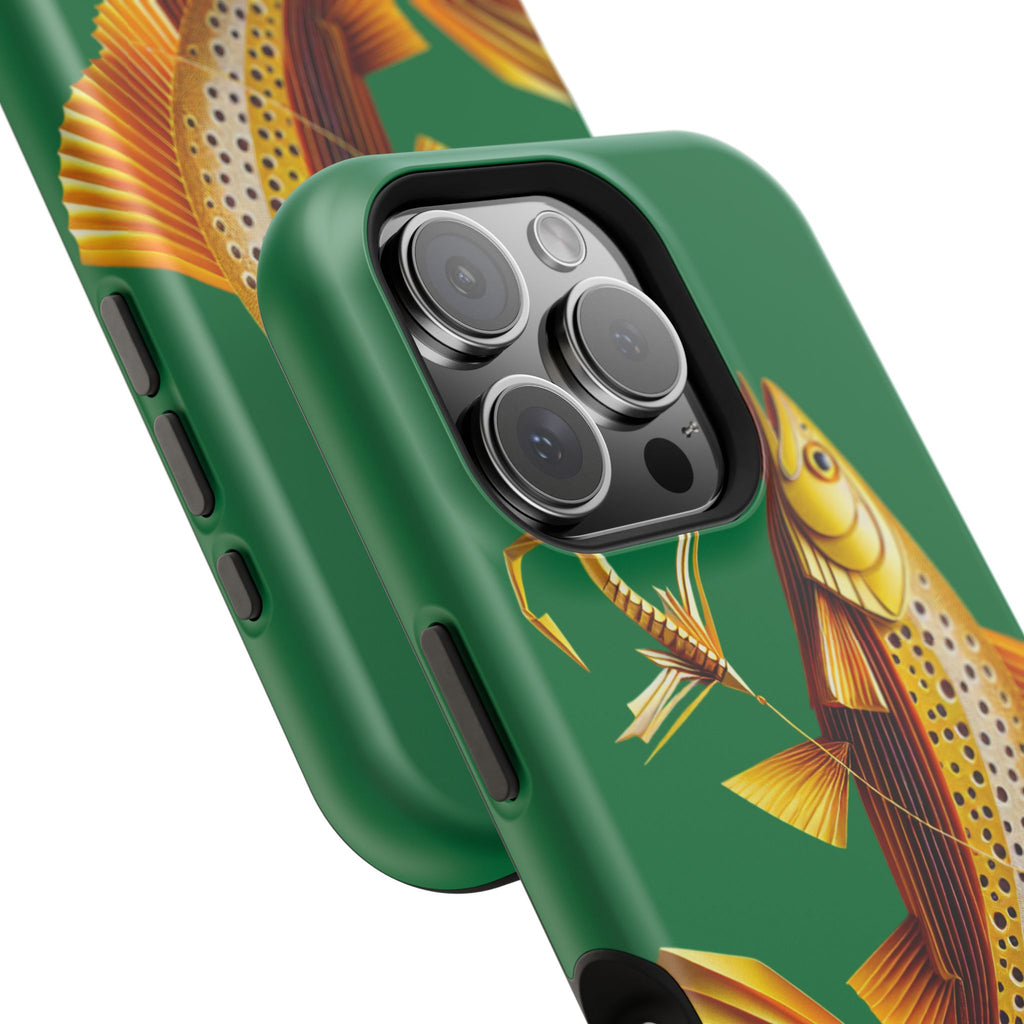 Impact Resistant Phone Case,  Lucky Charm Fish, Outdoor Enthusiast Gift