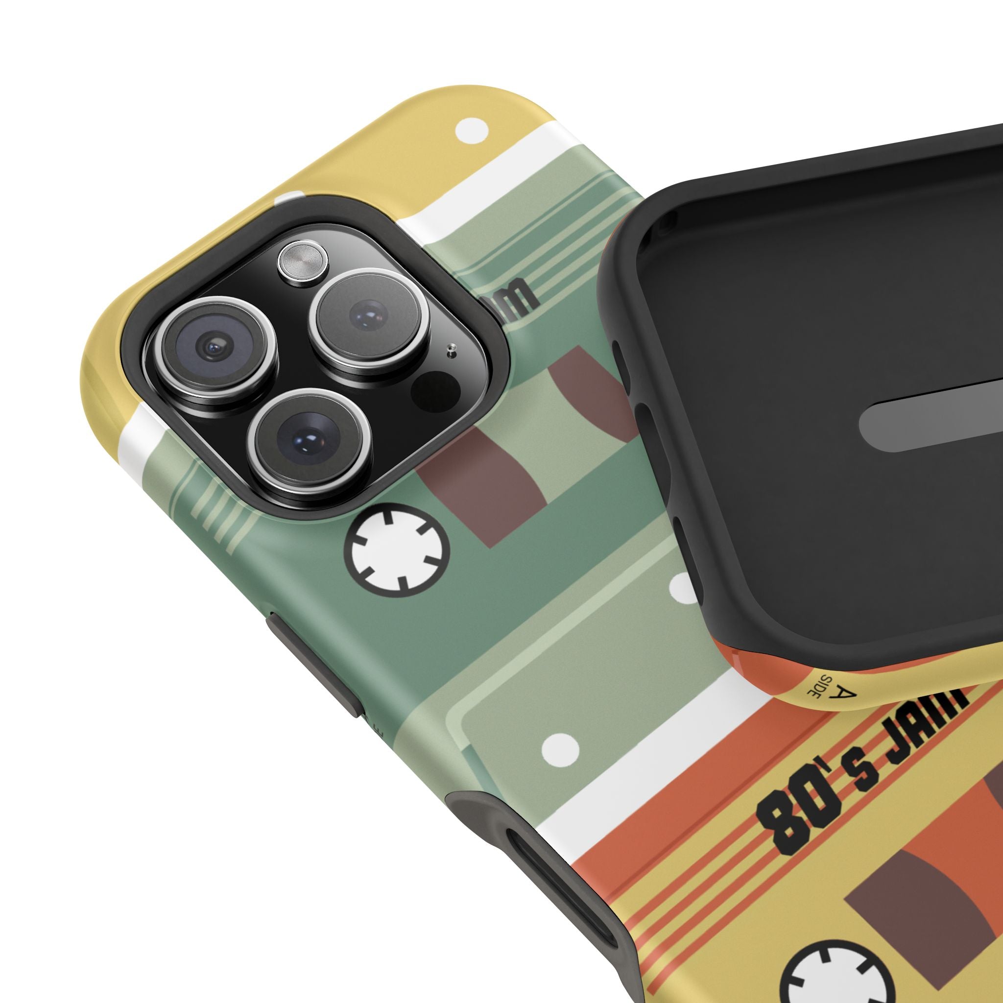 Phone Case - Retro Cassette Tape Impact Resistant
