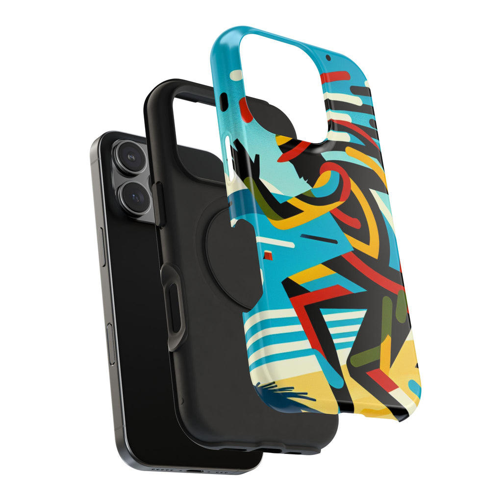 Vibrant Tribal Runner Impact Resistant Phone Case