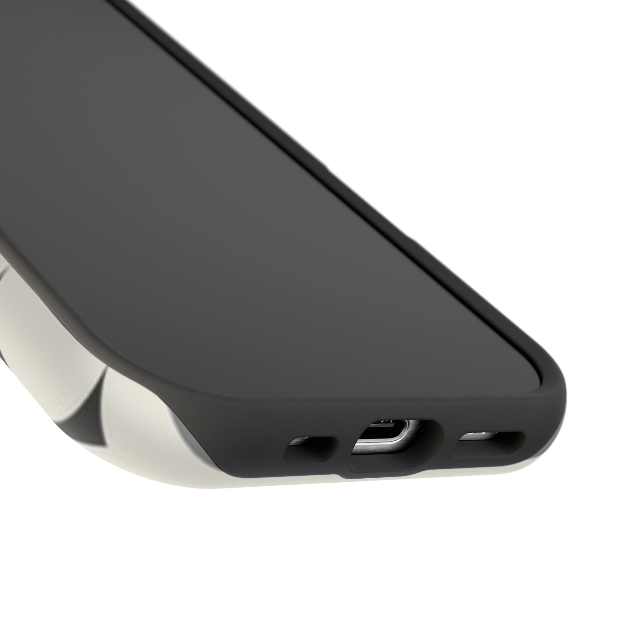 Black and White Design Impact-Resistant Case