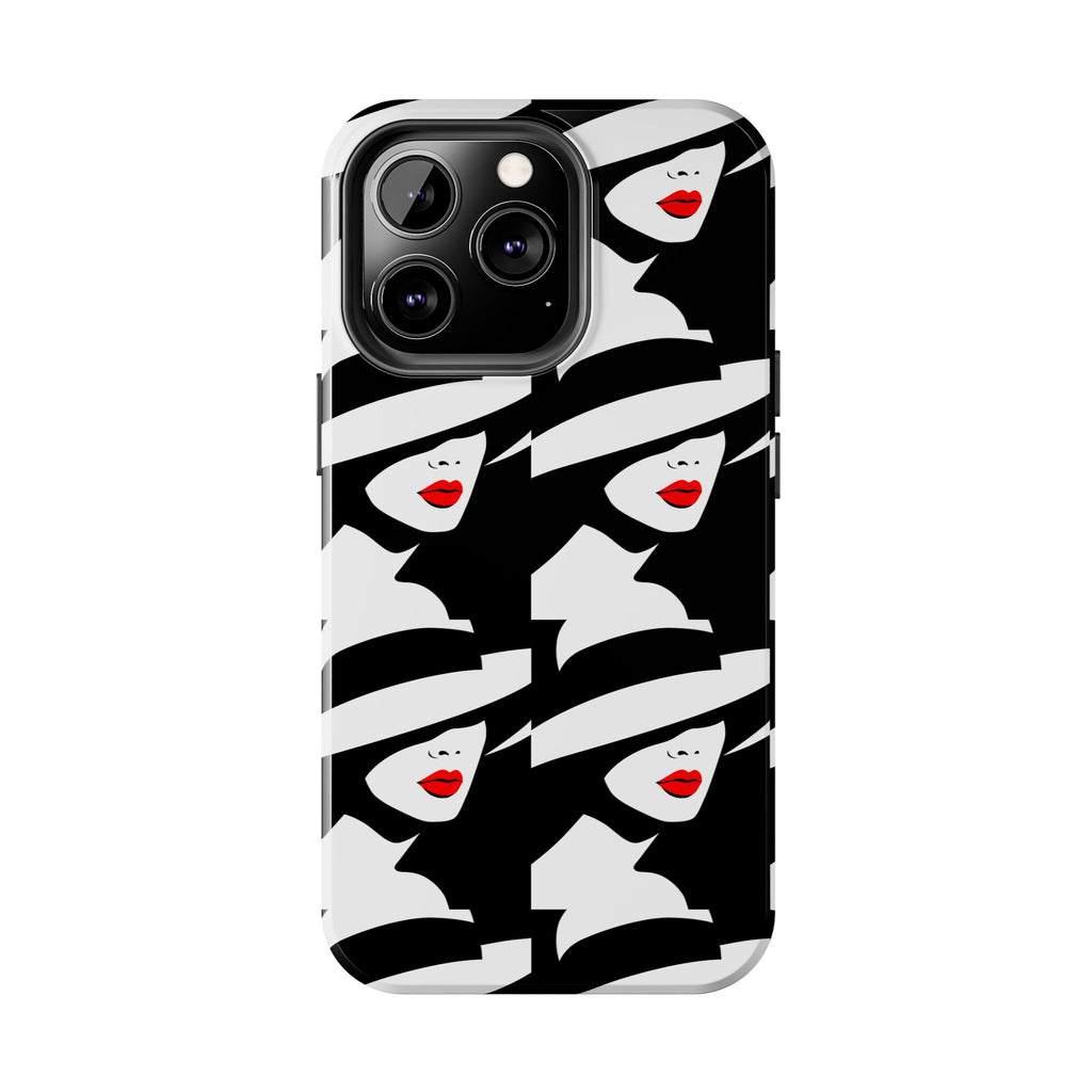Retro Chic Tough Phone Case