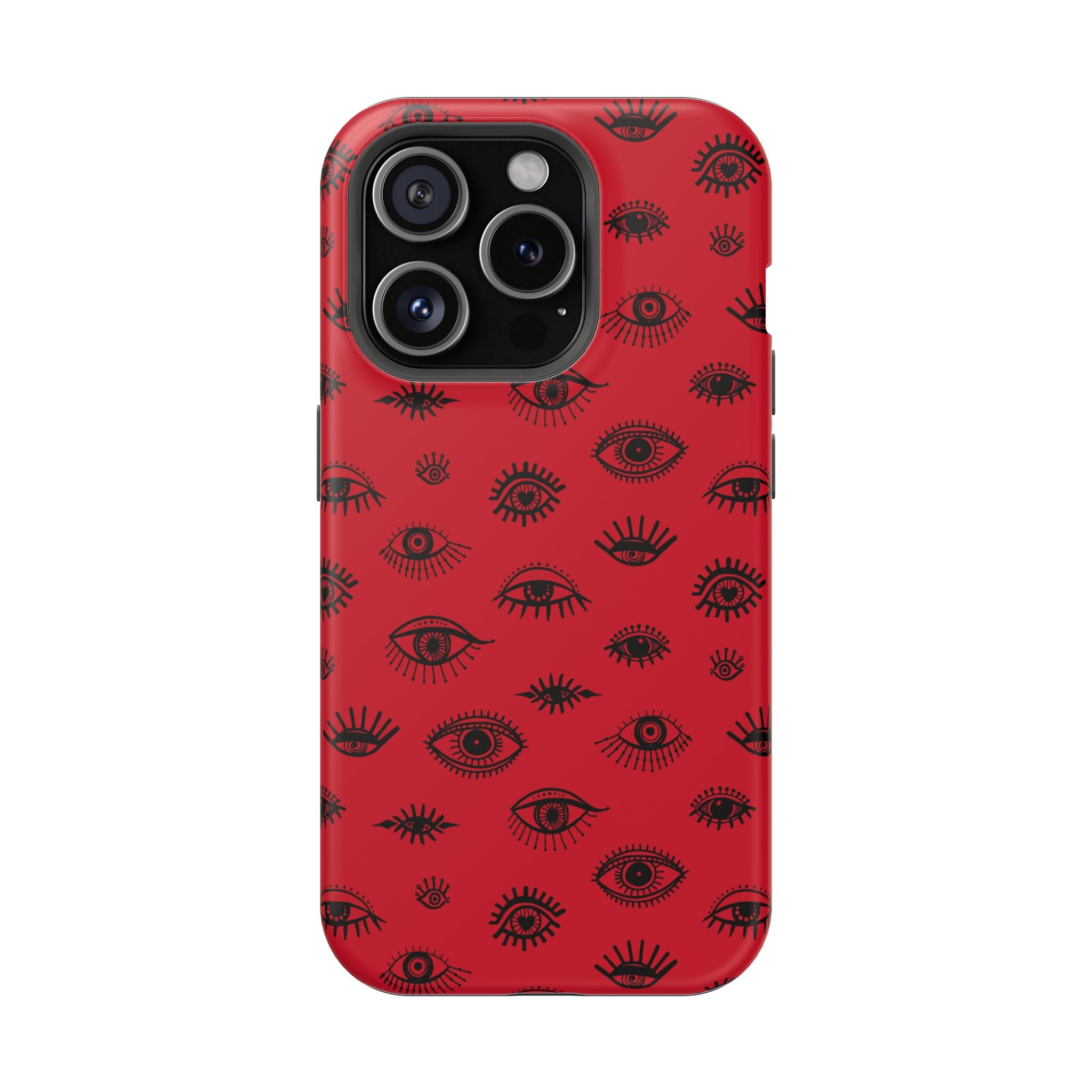 Bold Eye Phone Case, Impact-Resistant