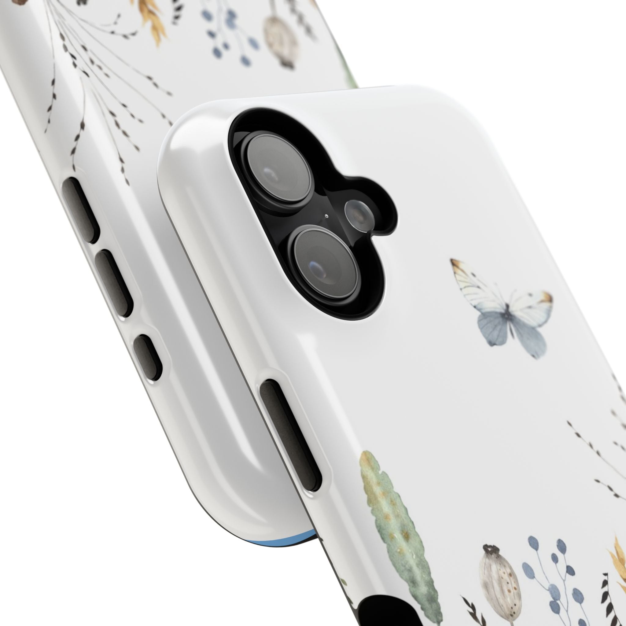 Floral Impact-Resistant Phone Case
