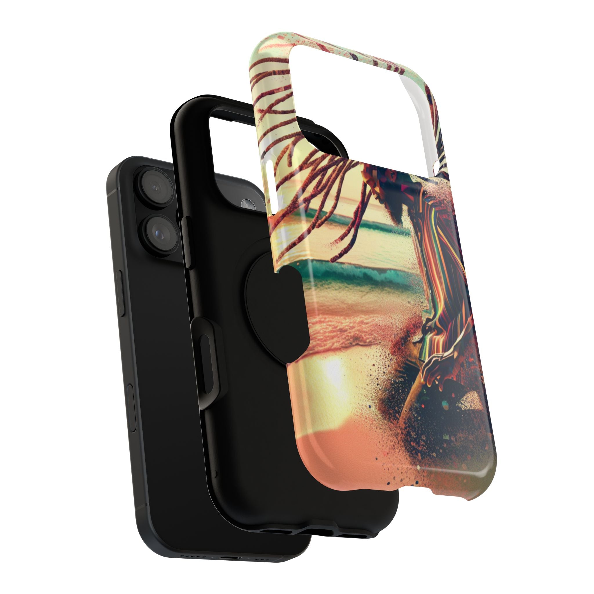 Impact Resistant Phone Case - Preying at Sunset