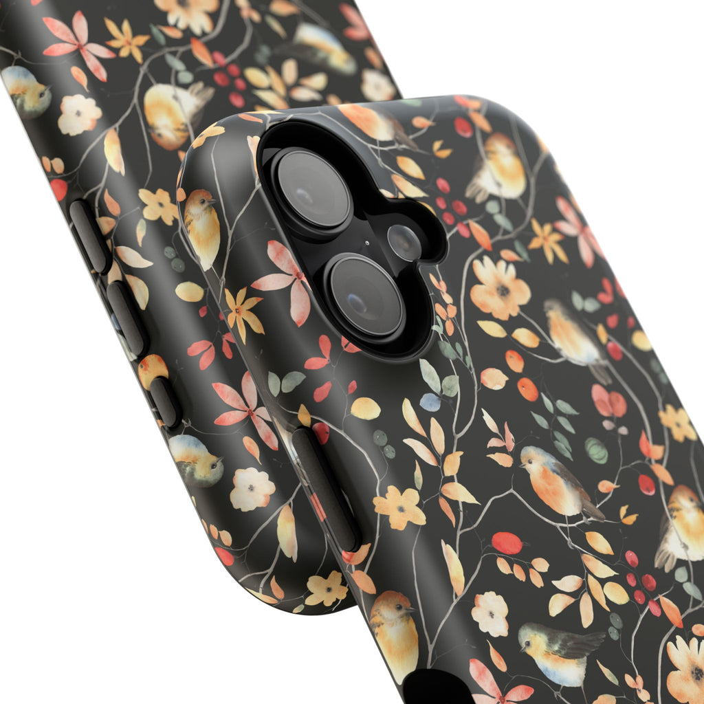 Floral Impact-Resistant Phone Case