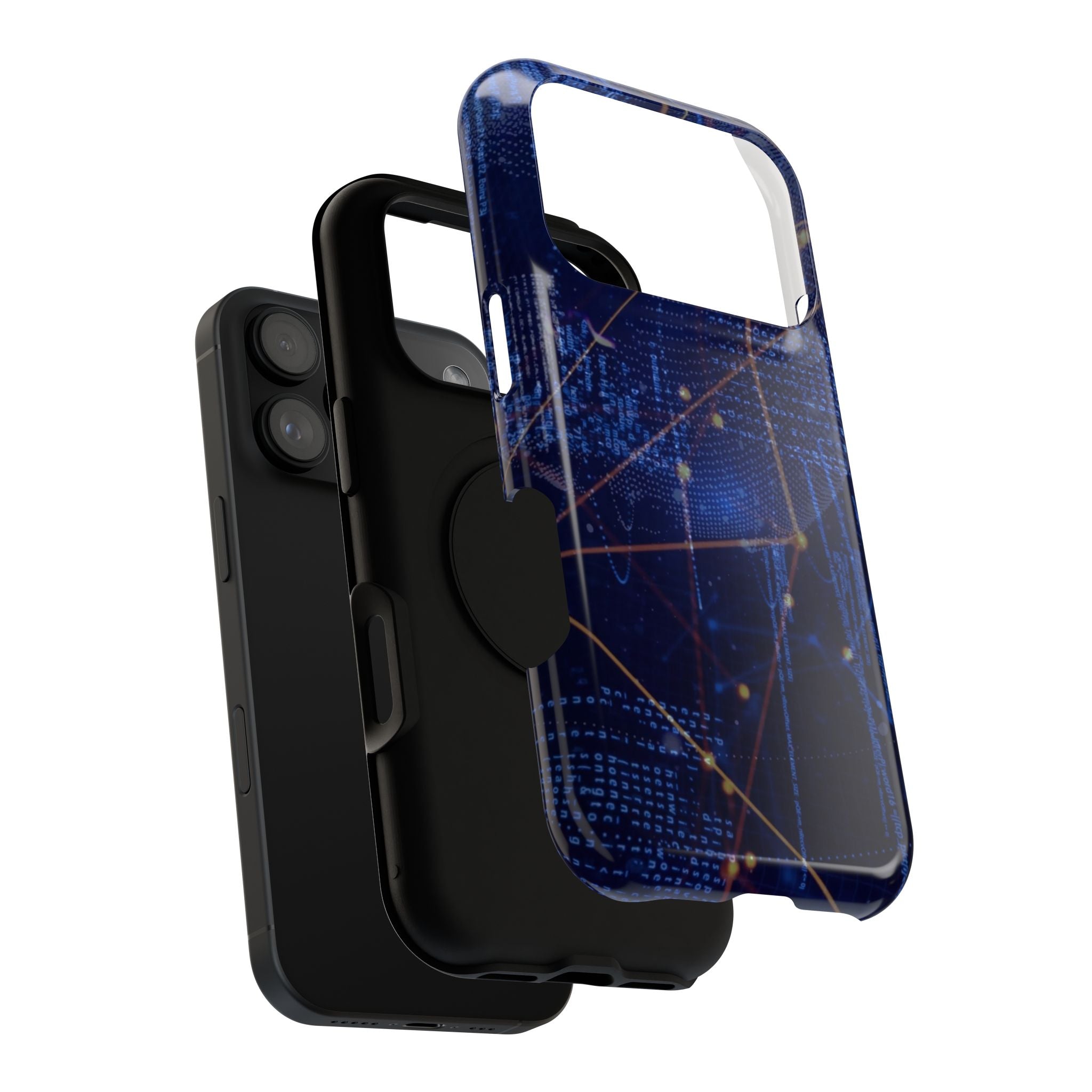 Geometric Impact-Resistant Phone Case