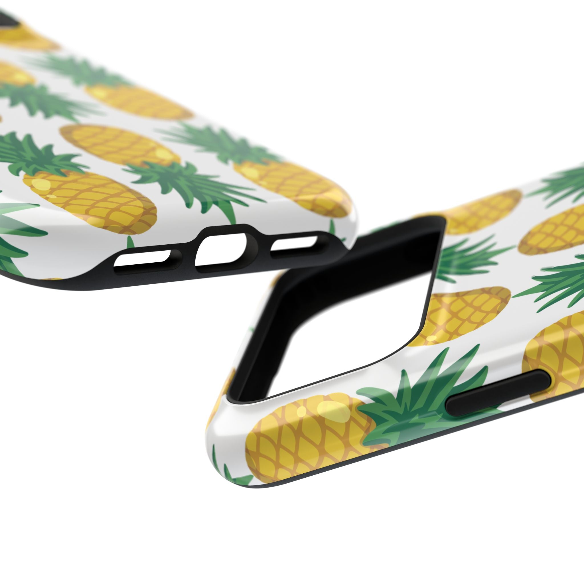 Pineapple Print Phone Case - Impact-Resistant