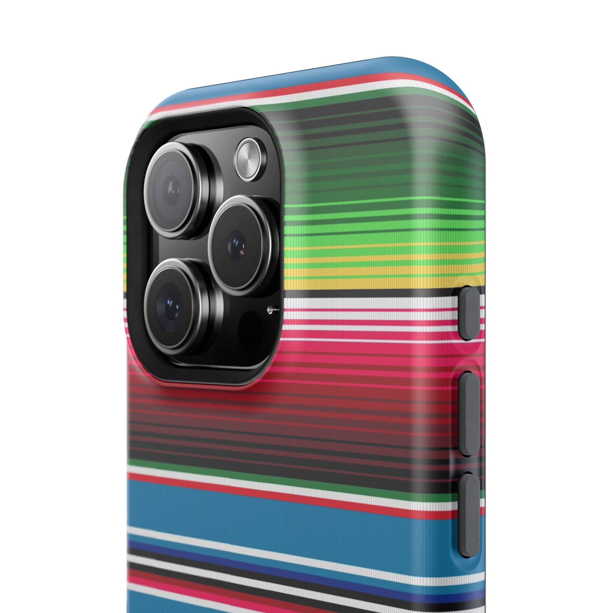 Sarape Striped Phone Case | Impact-Resistant