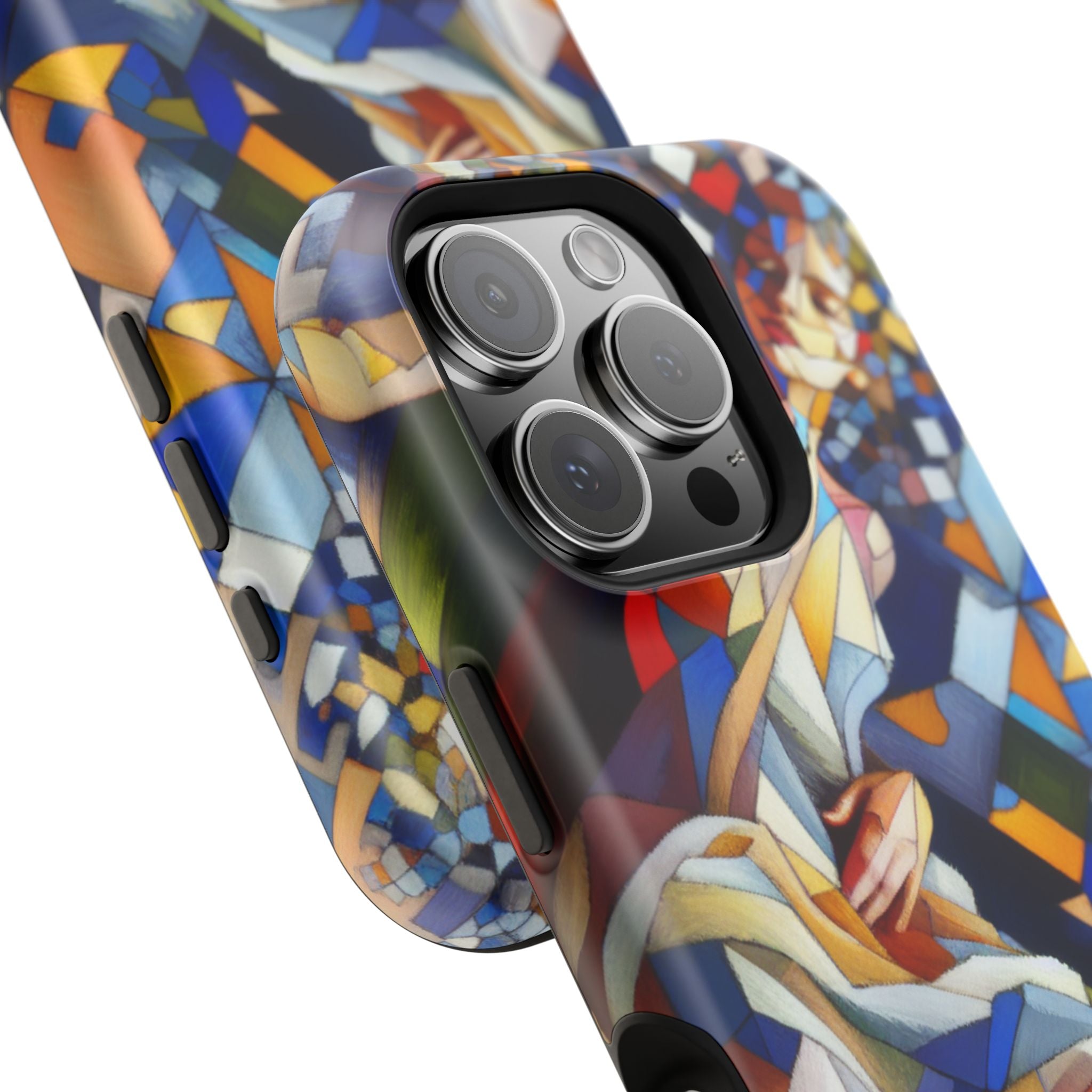 Impact Resistant Phone Case - Beautiful Woman Abstract Design