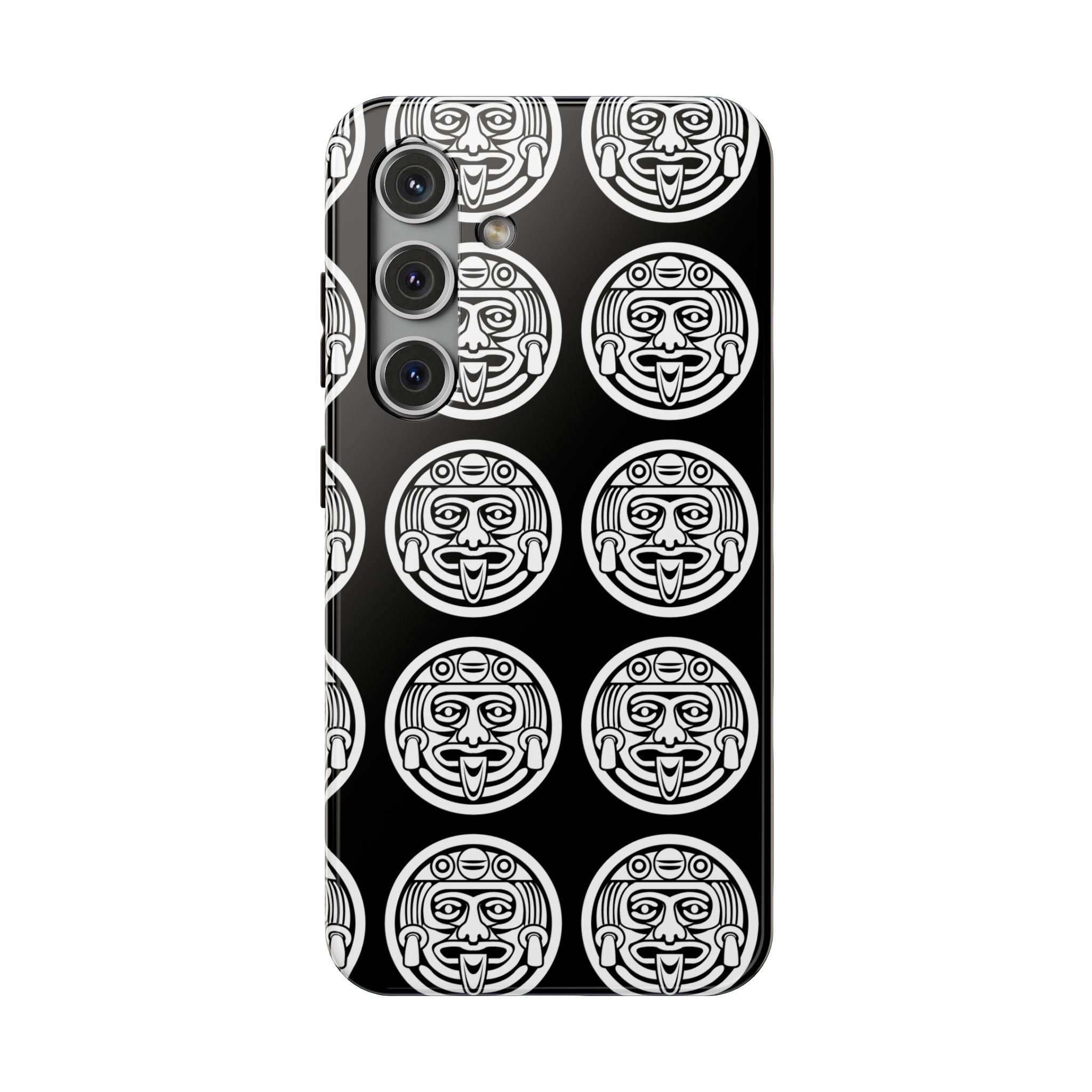 Aztec Calendar Impact-Resistant Phone Case
