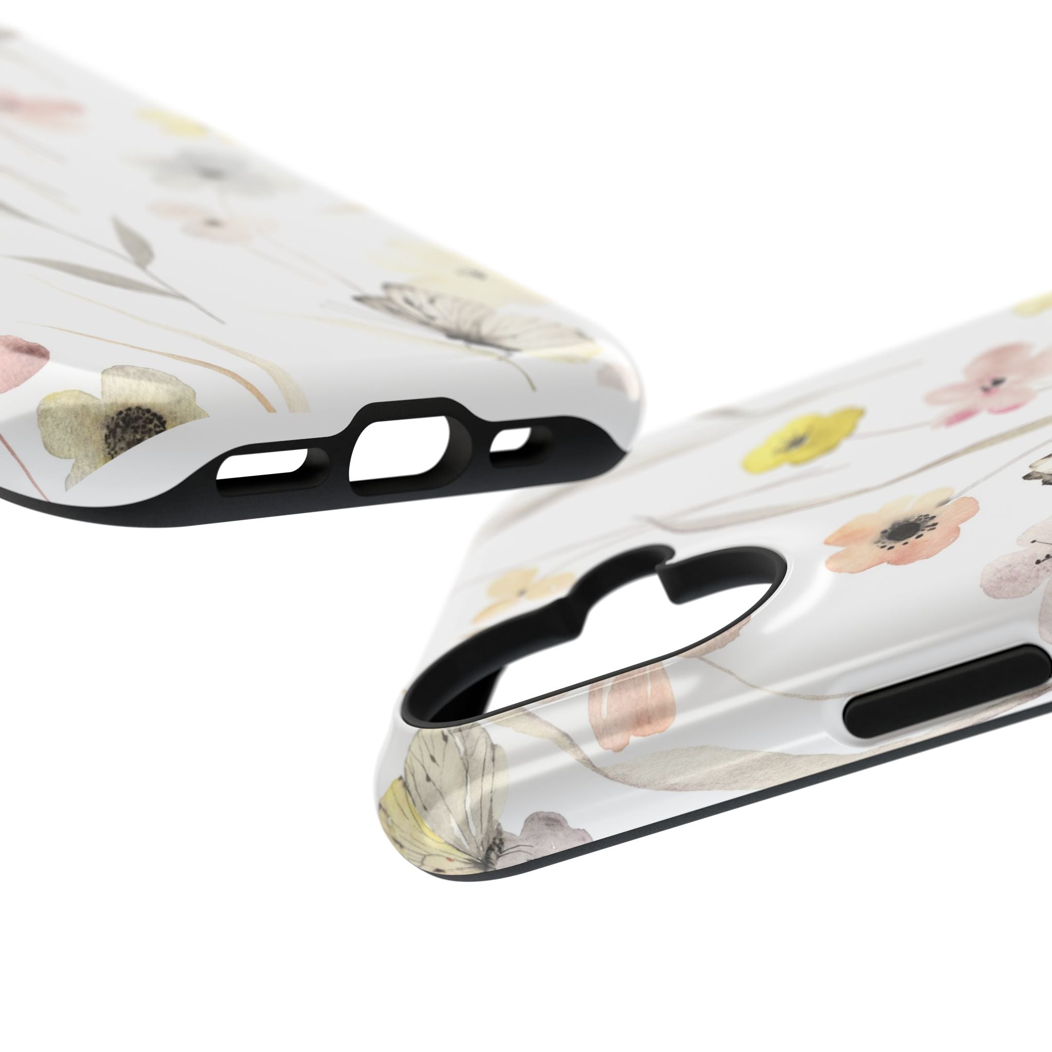 Floral Impact-Resistant Phone Case