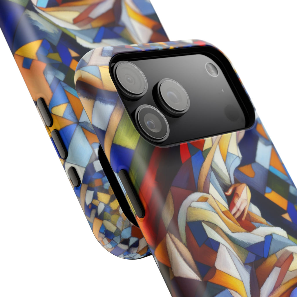 Impact Resistant Phone Case - Beautiful Woman Abstract Design