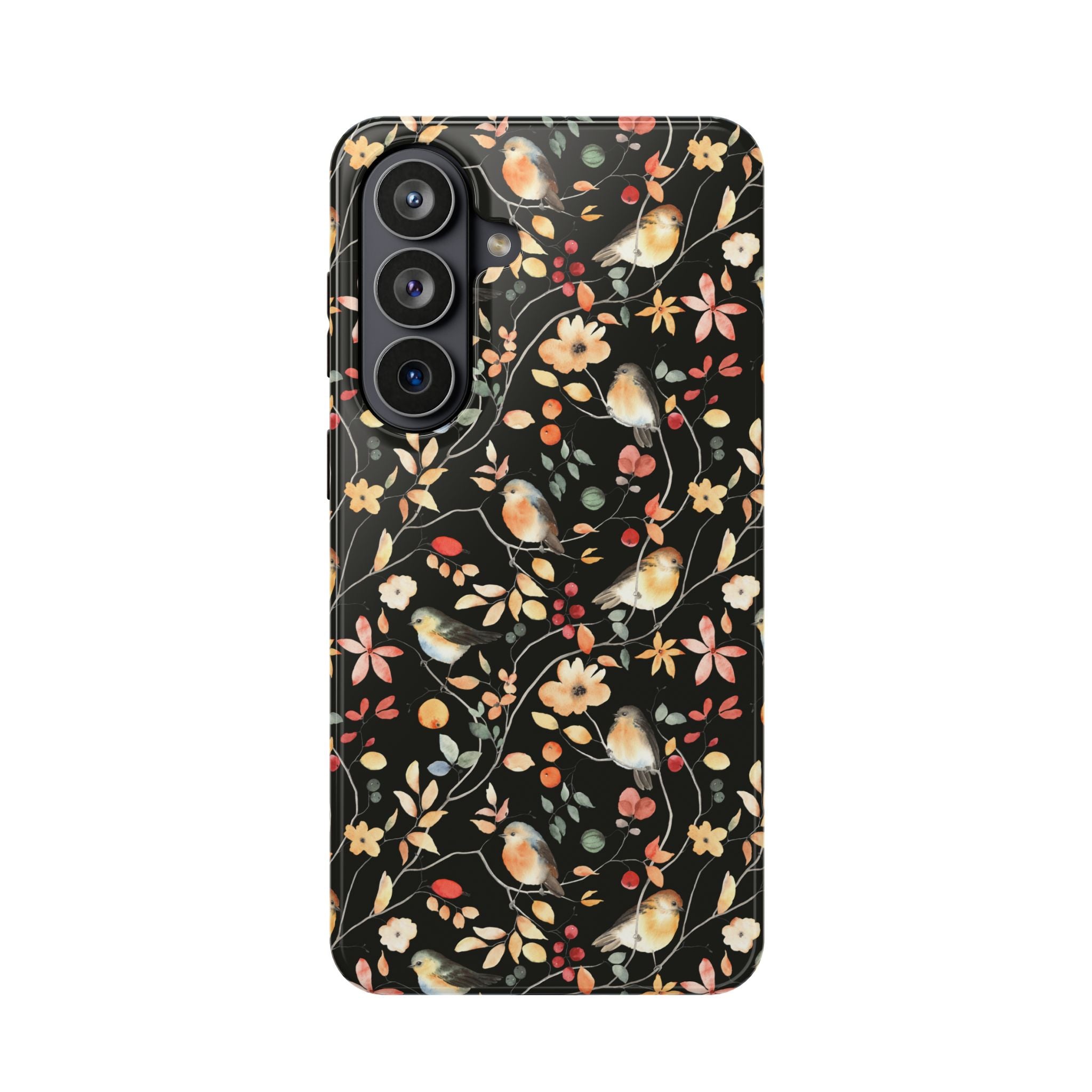 Floral Impact-Resistant Phone Case