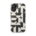 Black and White Design Impact-Resistant Case