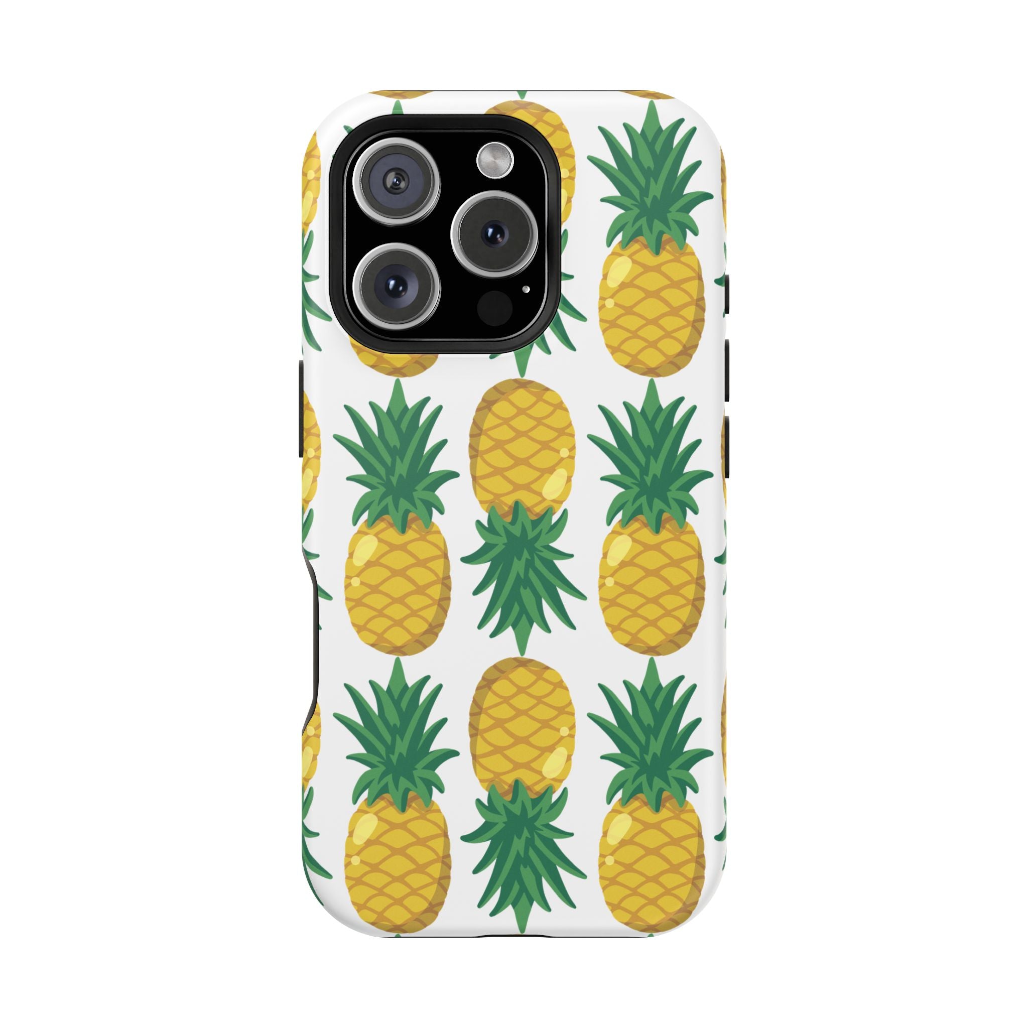 Pineapple Print Phone Case - Impact-Resistant