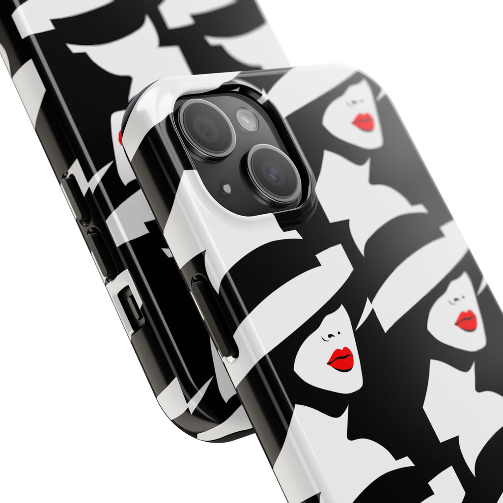 Retro Chic Tough Phone Case