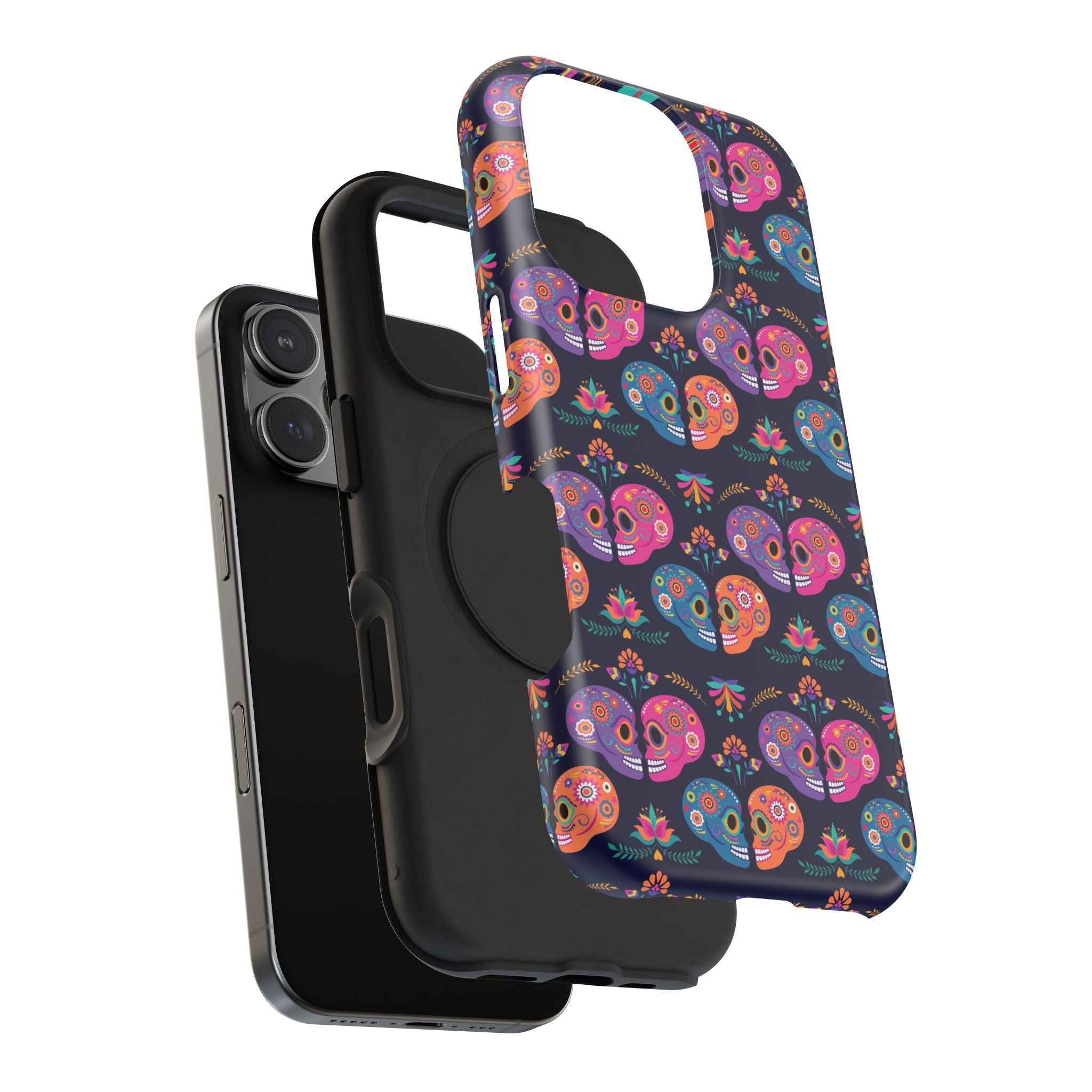 Colorful Skull Phone Case
