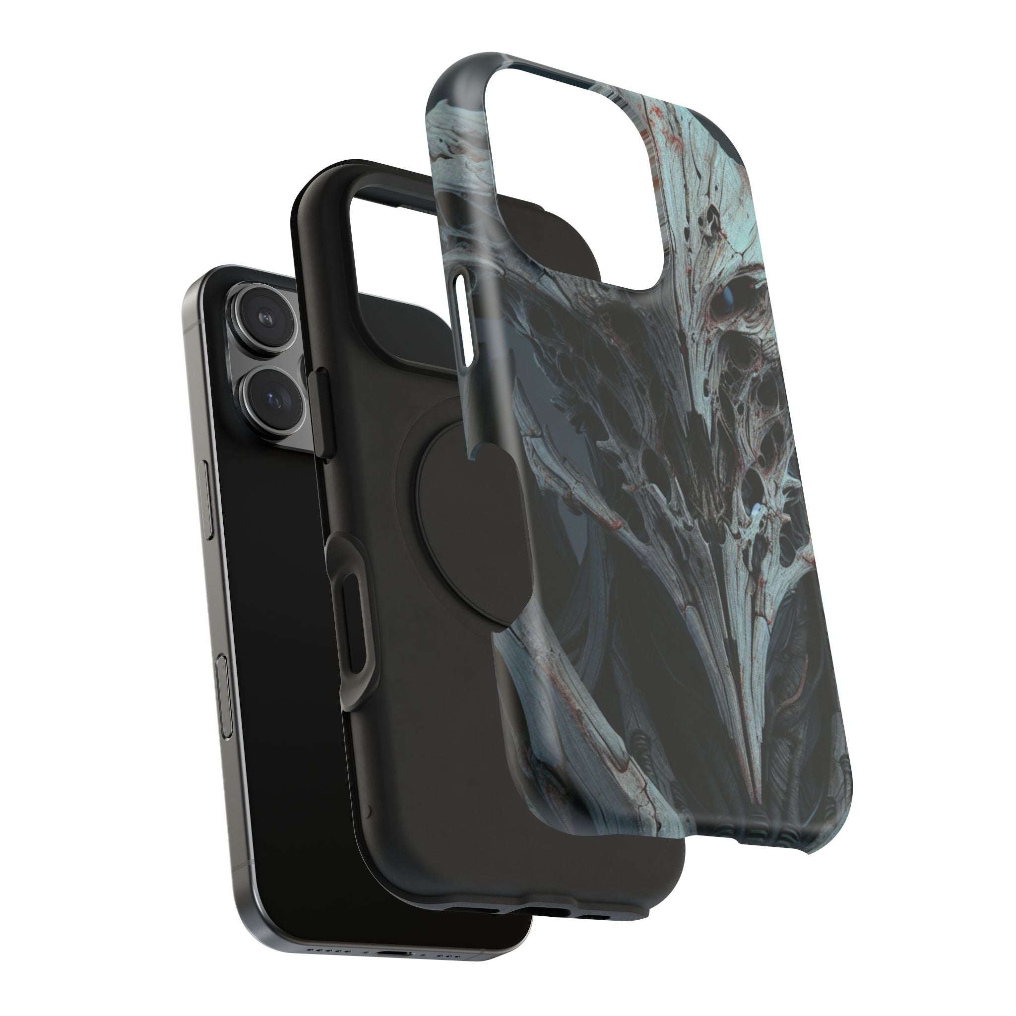 Impact Resistant - Dragon Skull Design Unique & Durable Protective Cover for Gamers and Fantasy Lovers