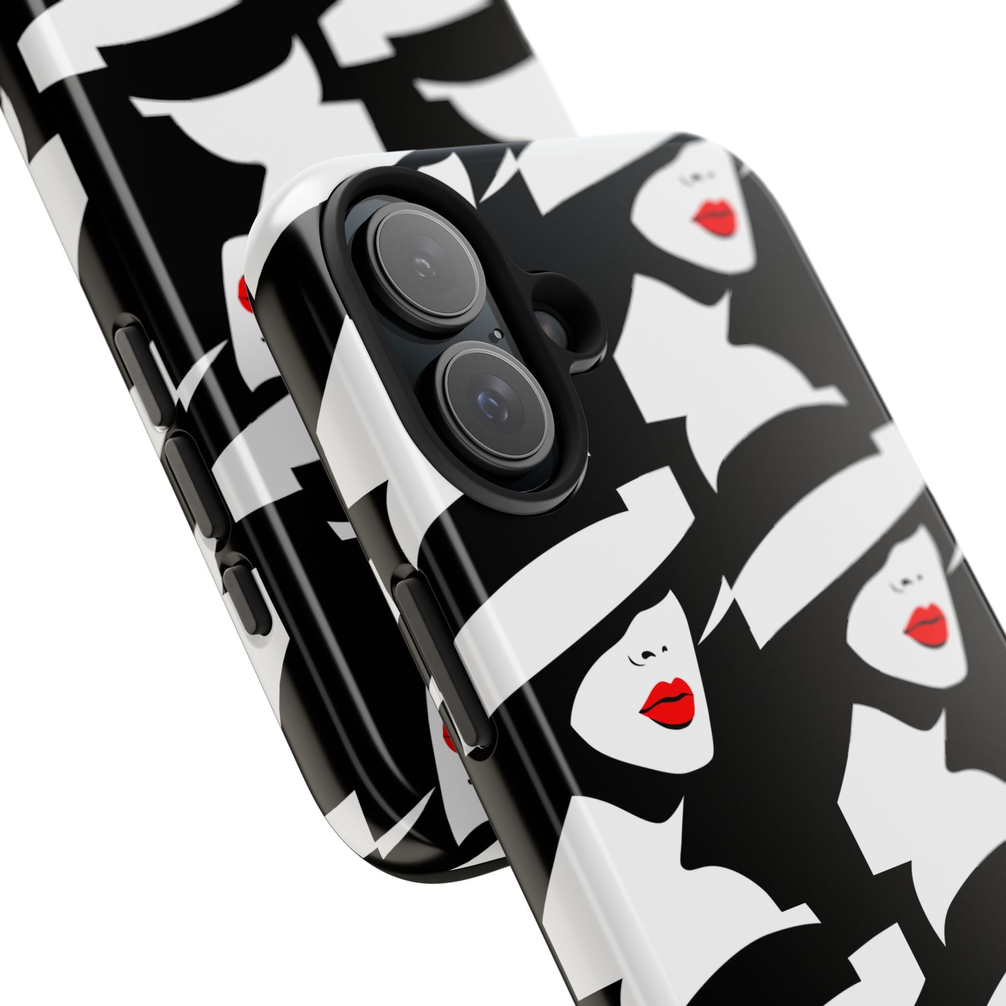 Retro Chic Tough Phone Case