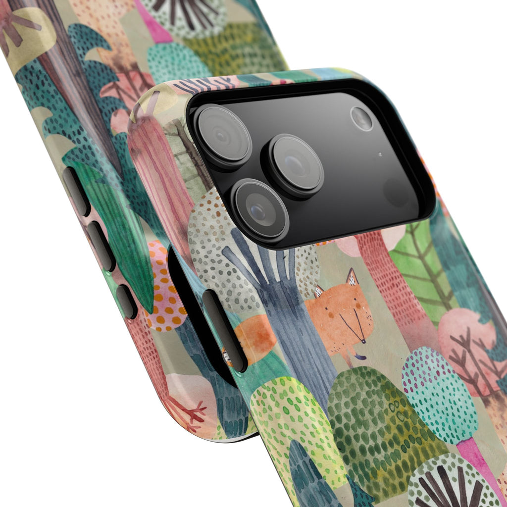 Whimsical Forest Phone Case - Impact-Resistant
