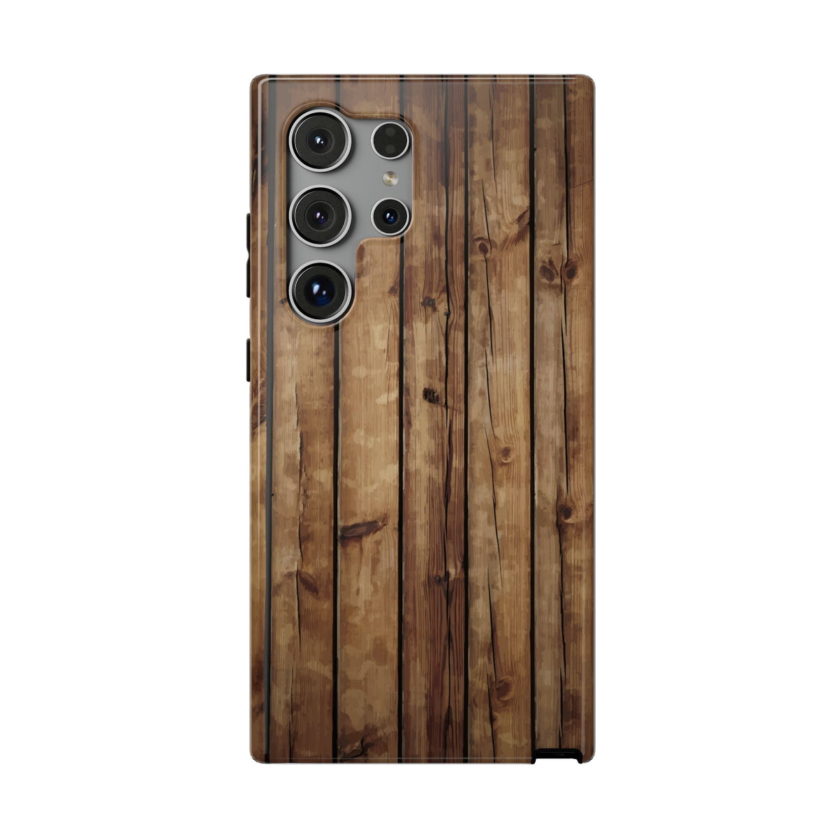 Rustic Wood Phone Case | Impact-Resistant