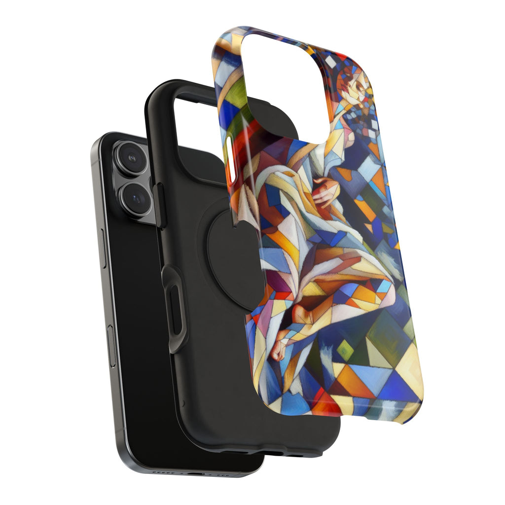 Impact Resistant Phone Case - Beautiful Woman Abstract Design