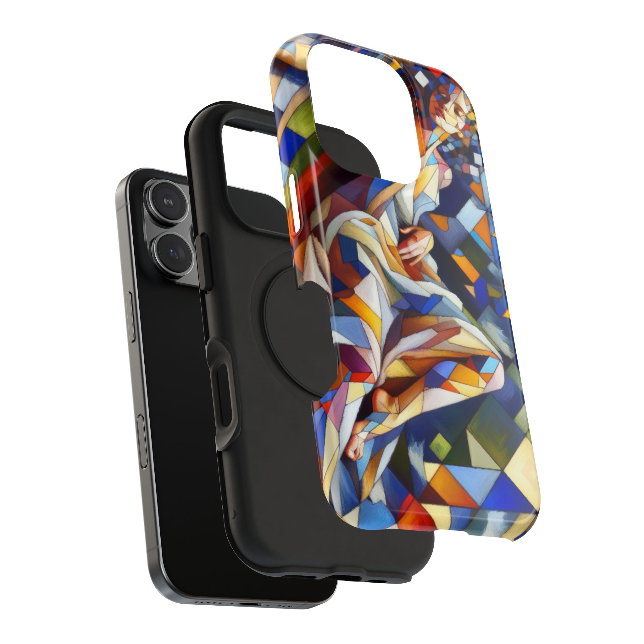 Impact Resistant Phone Case - Beautiful Woman Abstract Design