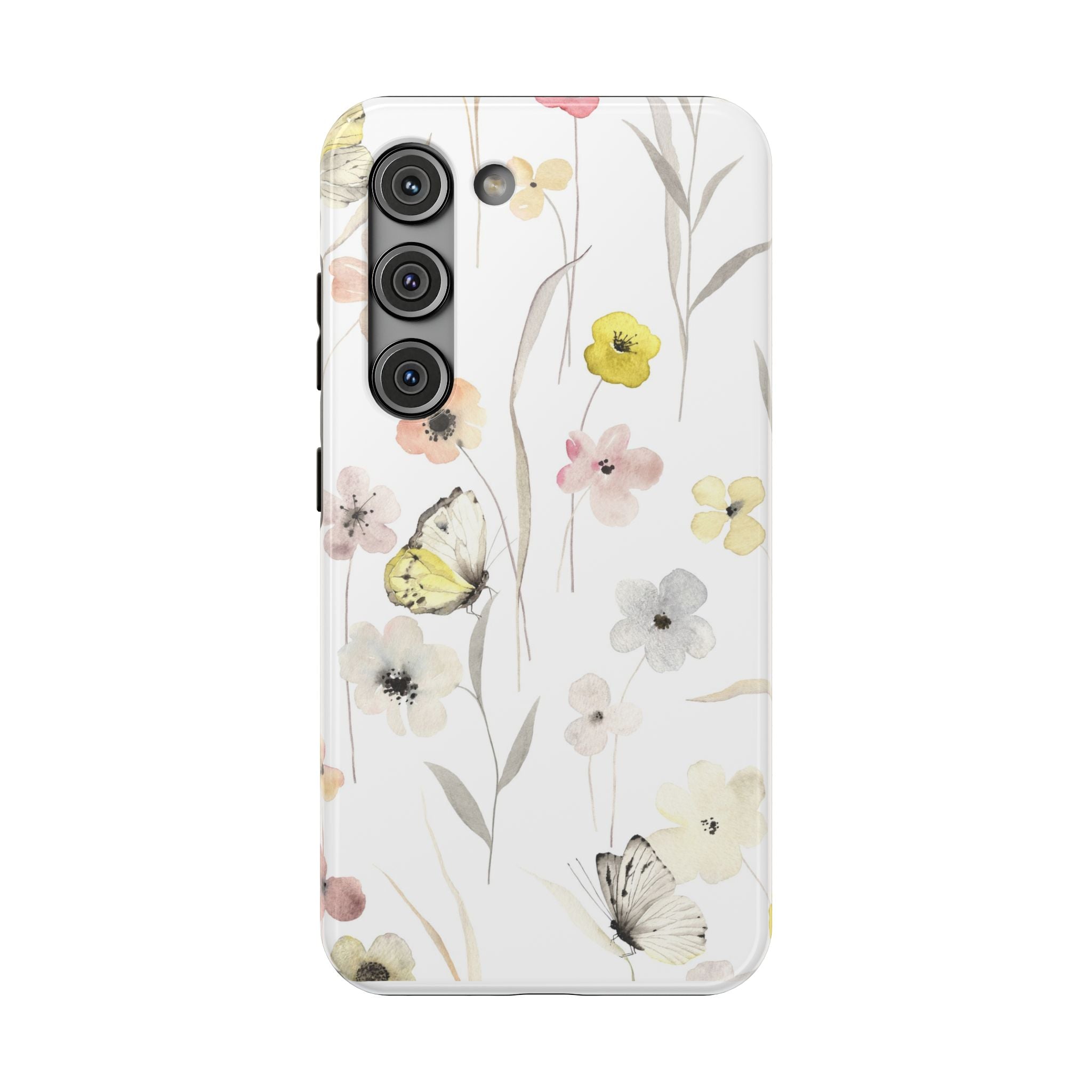Floral Impact-Resistant Phone Case