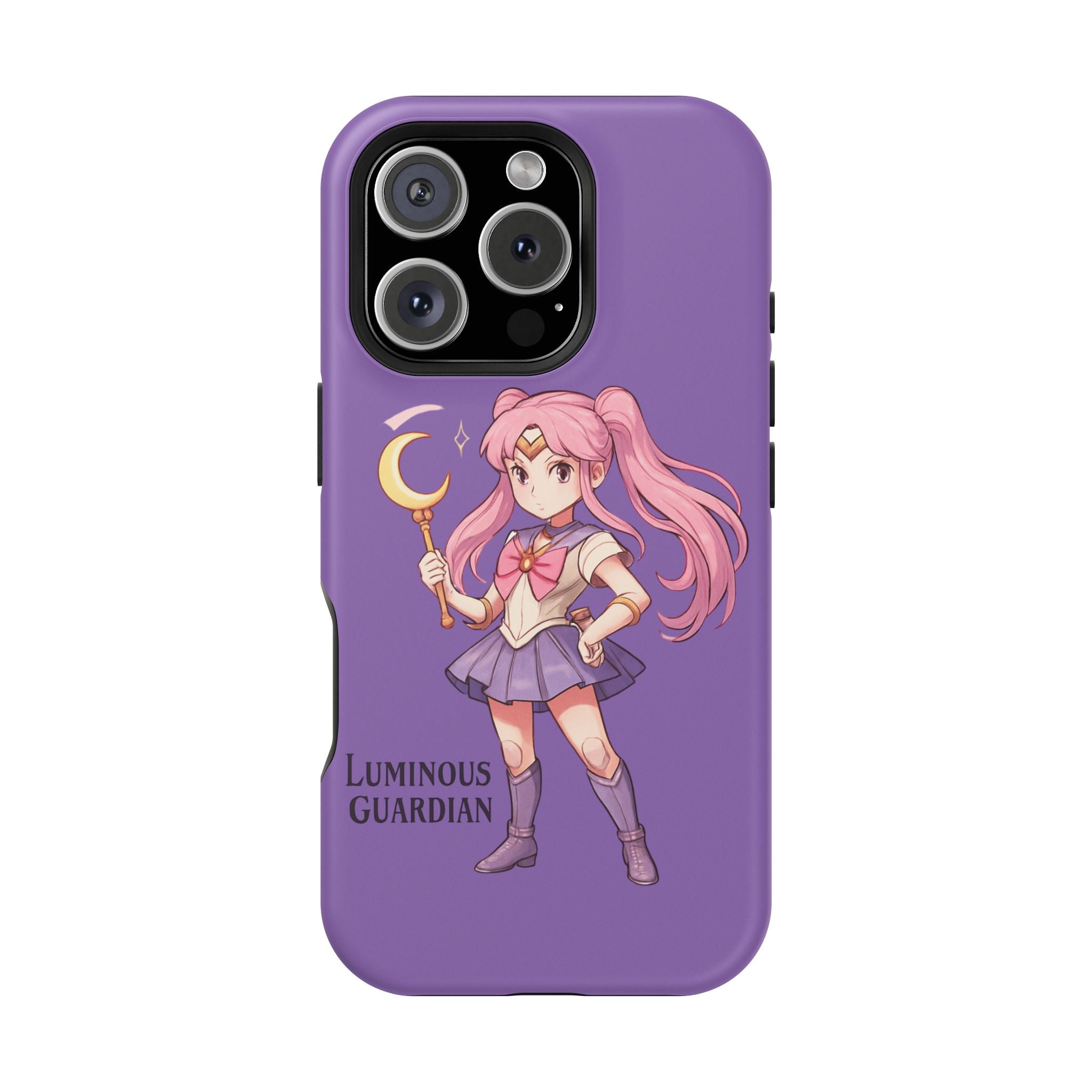 Luminous Guardian Phone Case, Impact-Resistant