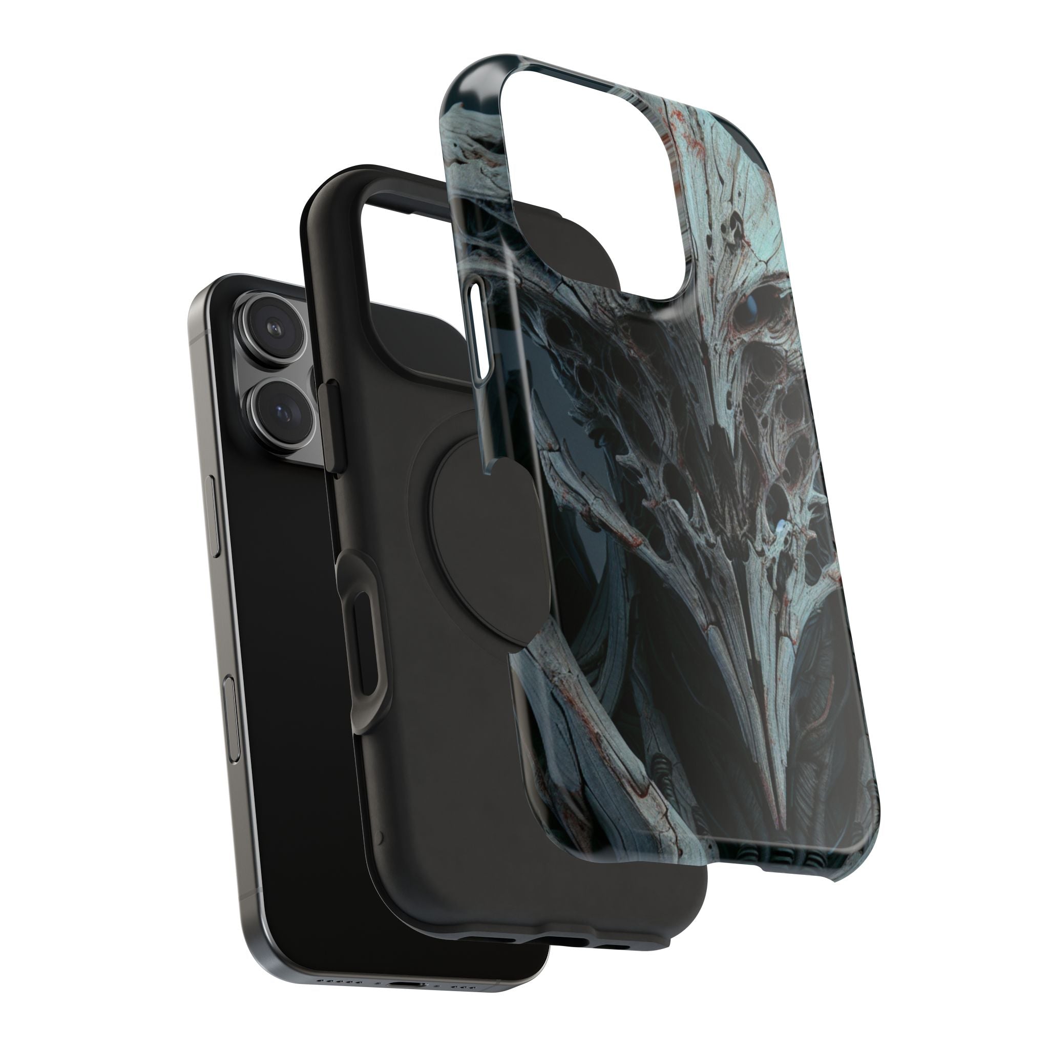 Impact Resistant - Dragon Skull Design Unique & Durable Protective Cover for Gamers and Fantasy Lovers