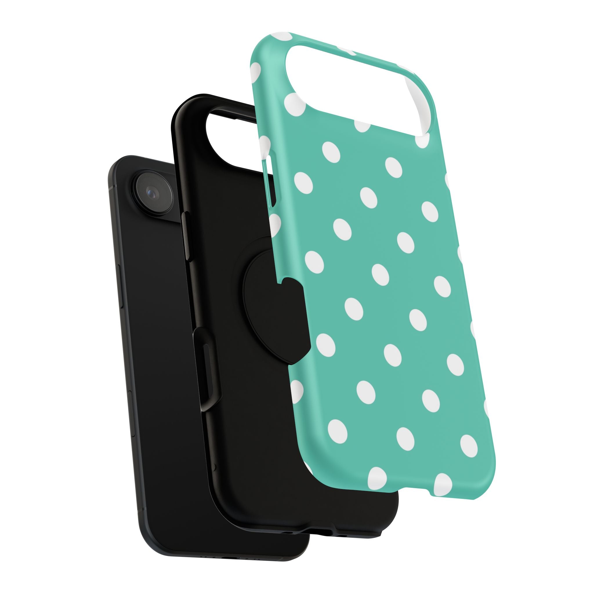 Polka Dot Phone Case - Impact-Resistant