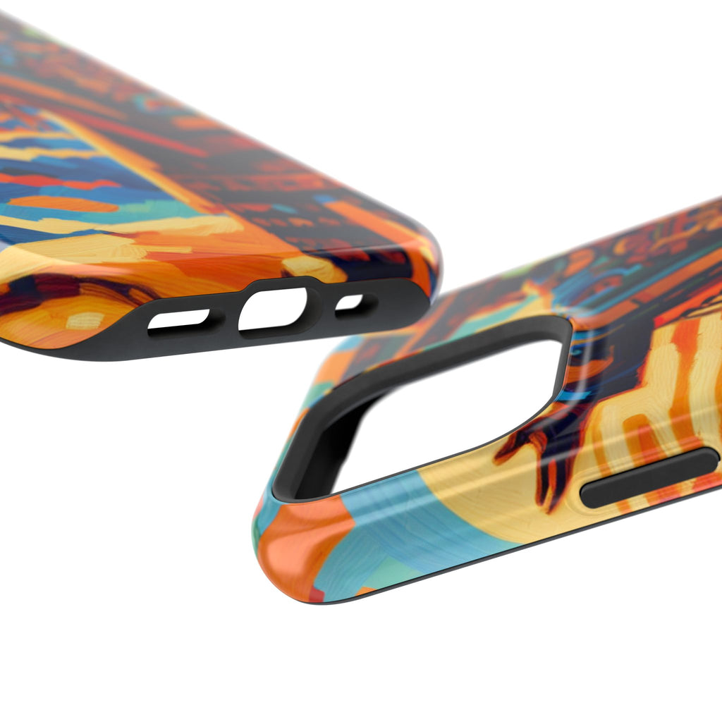 Impact Resistant Phone Case Sombrero Man Art