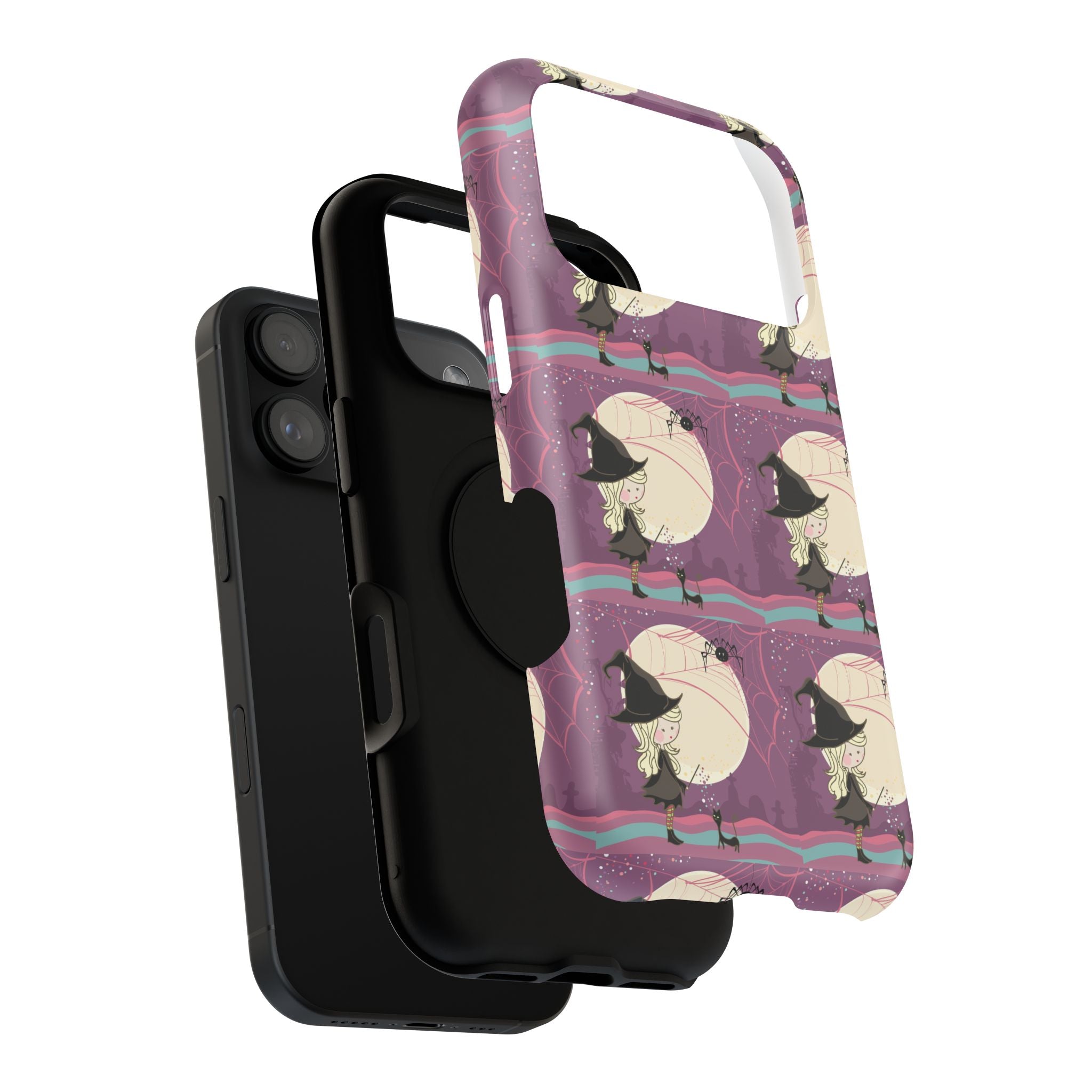 Whimsical Witch Phone Case - Durable